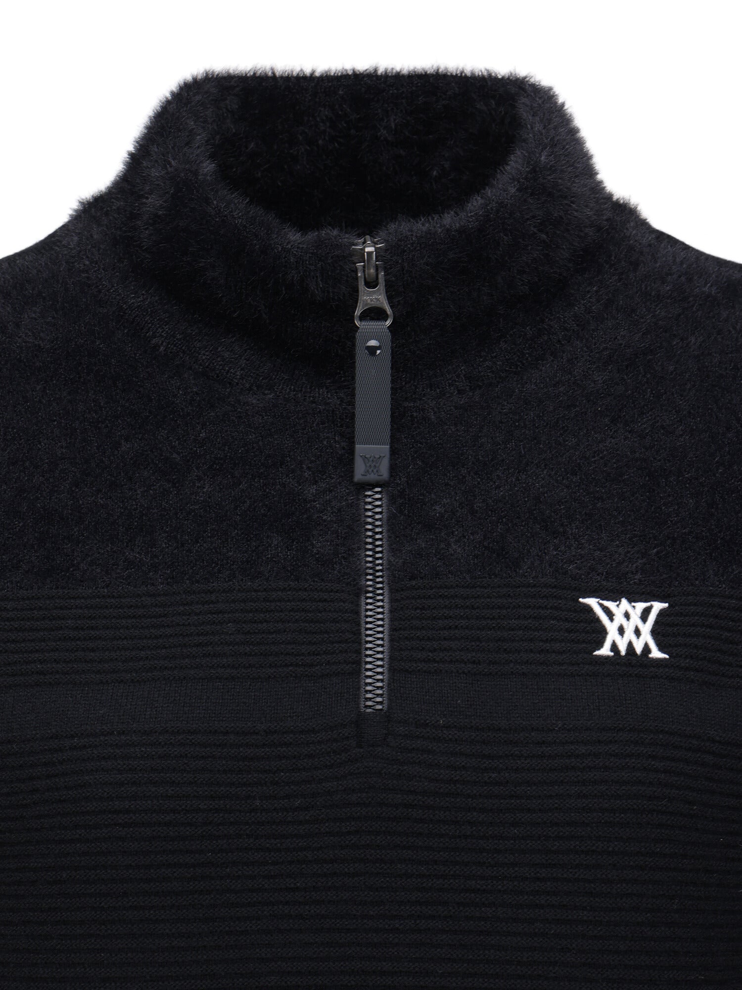 WOMEN WI HALF ZIP SWEATER