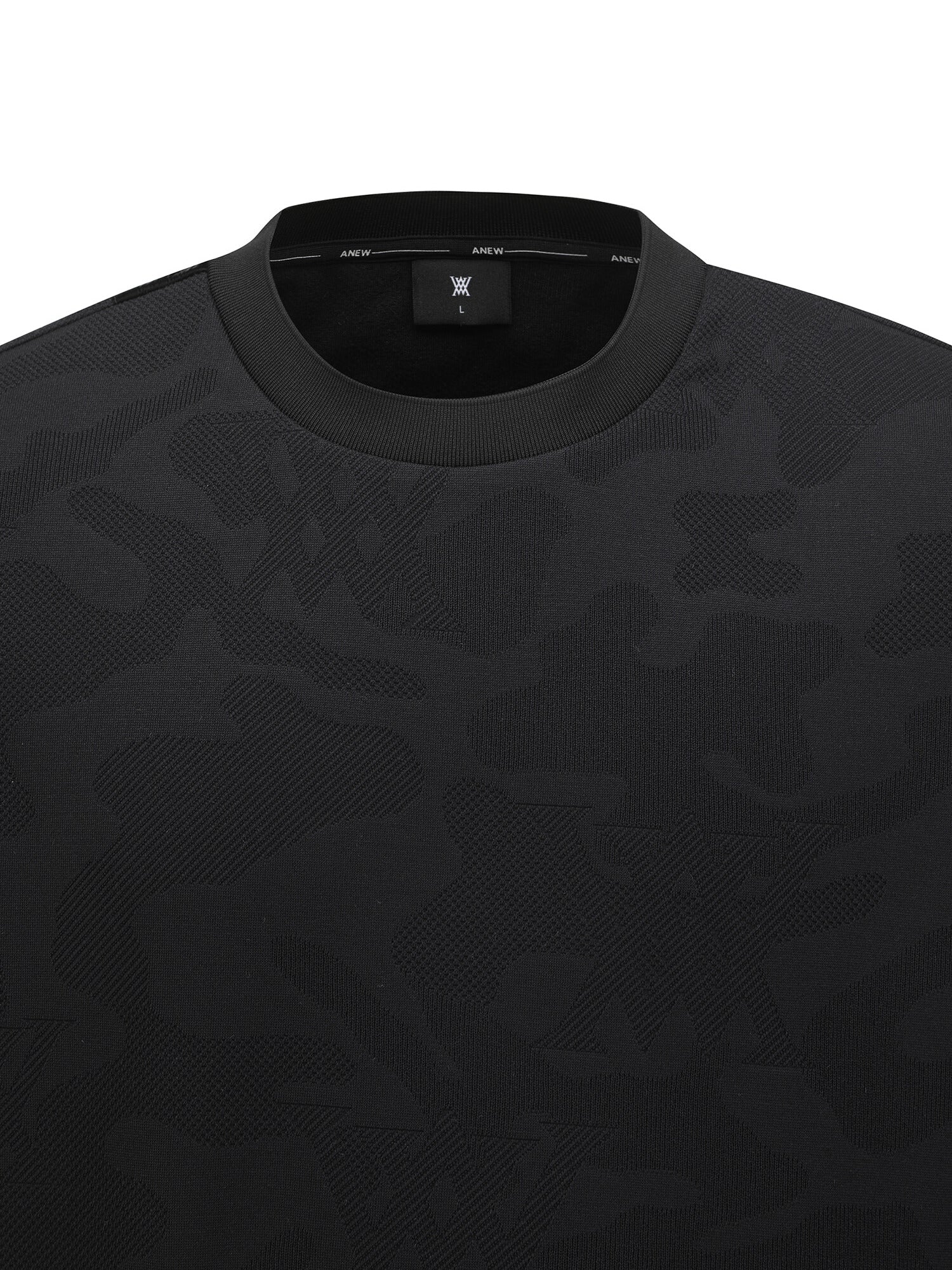 MEN CAMO JACQUARD SWEATSHIRT
