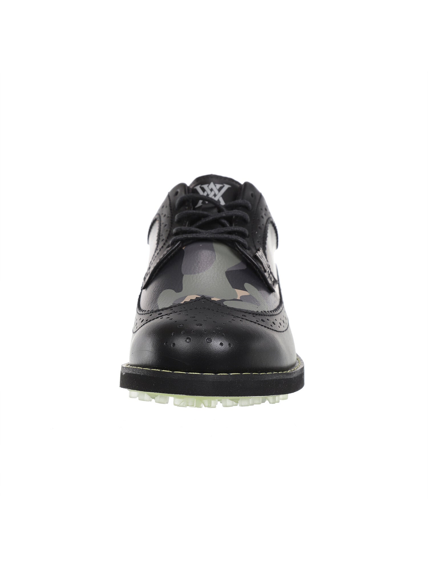 WOMEN Camo Wing Tip Brogue Shoes