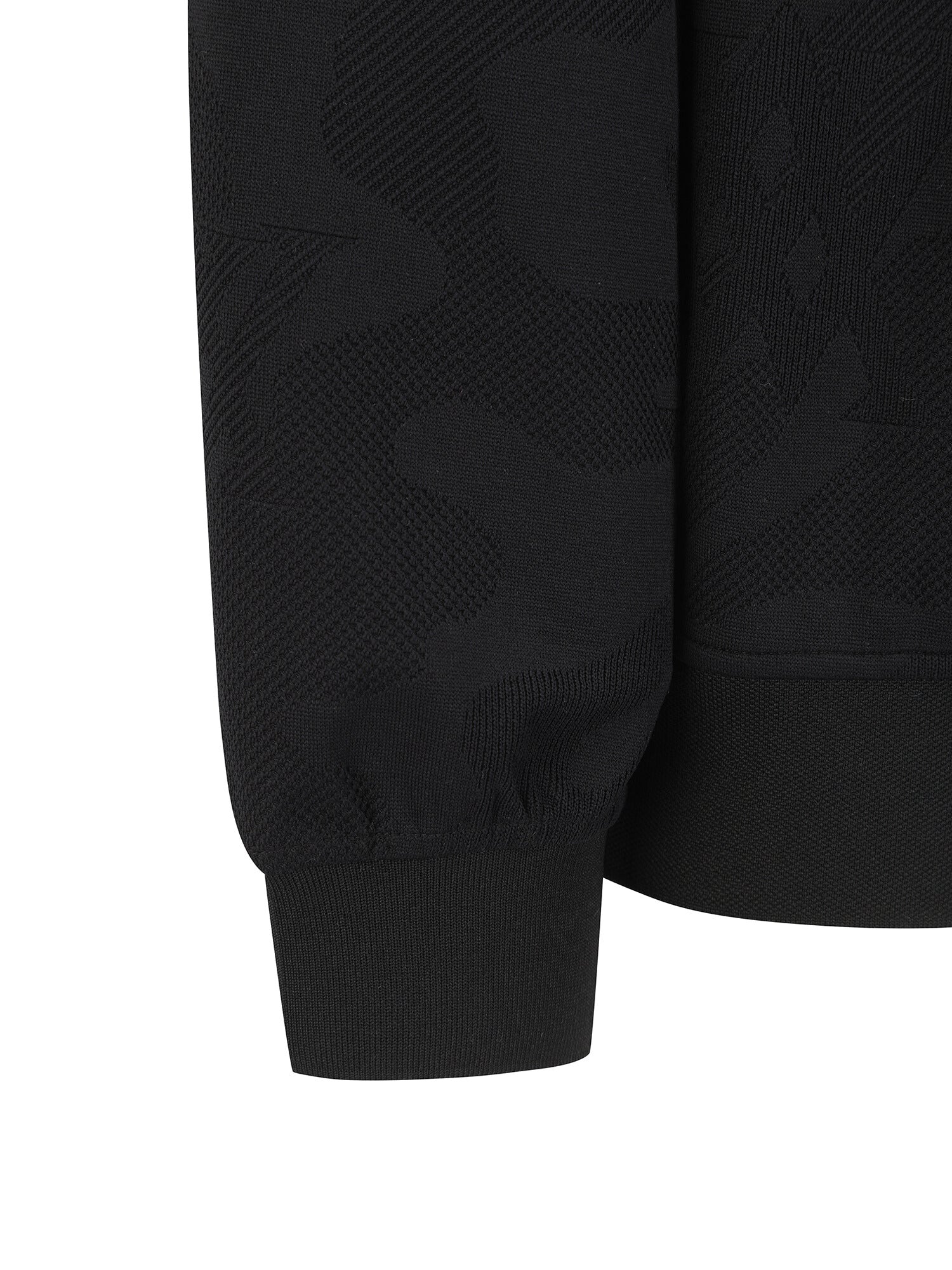 MEN CAMO JACQUARD SWEATSHIRT
