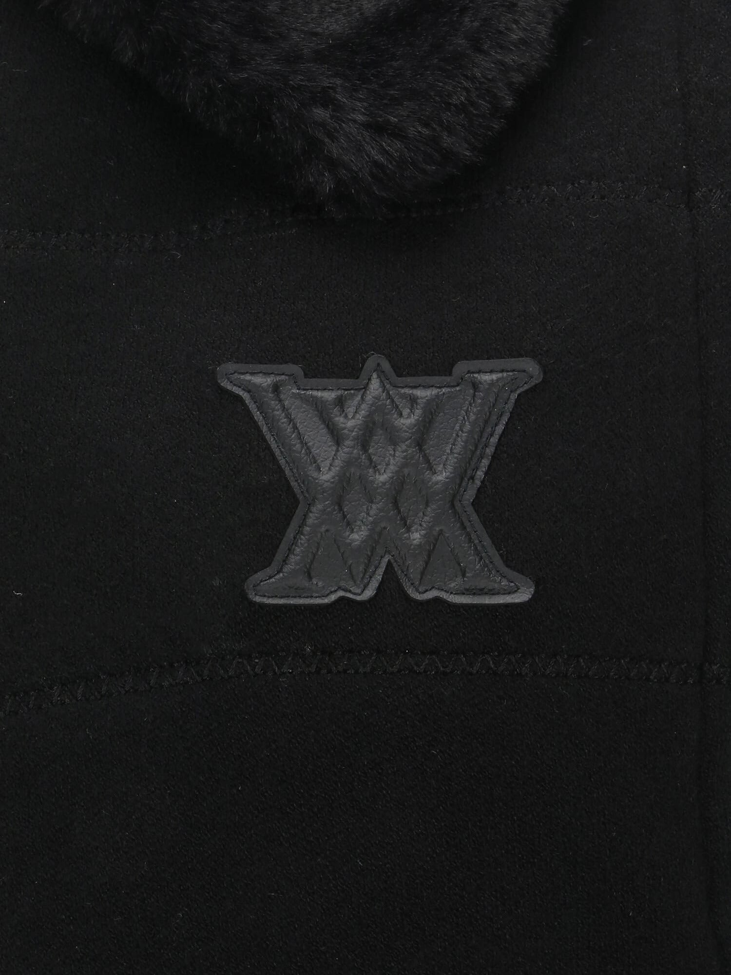 WOMEN FAKE FUR COLLAR HYBRID DOWN VT