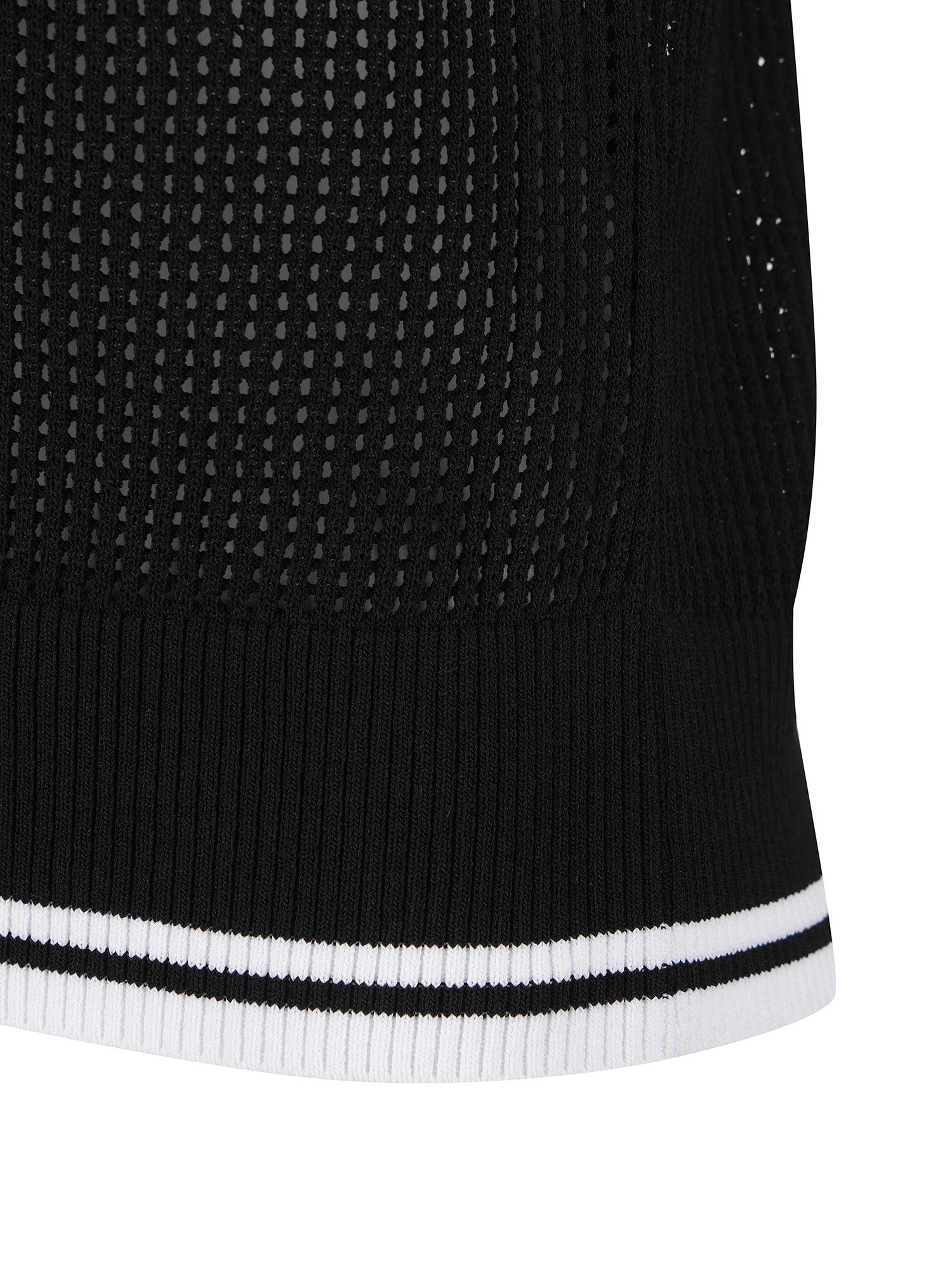 WOMEN HOODED KNIT VEST