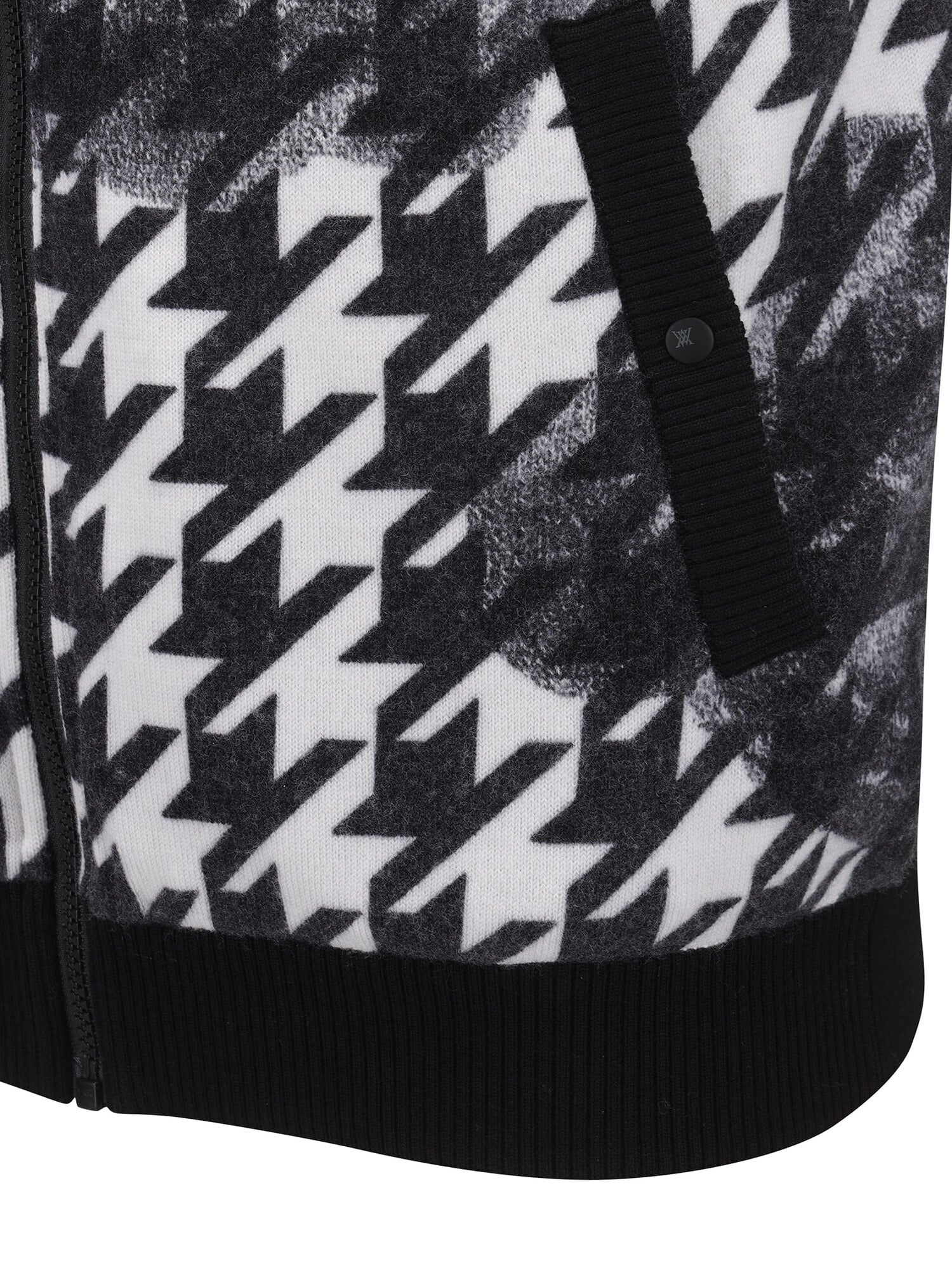 MEN FA PATTERN REVERSIBLE KNIT VEST