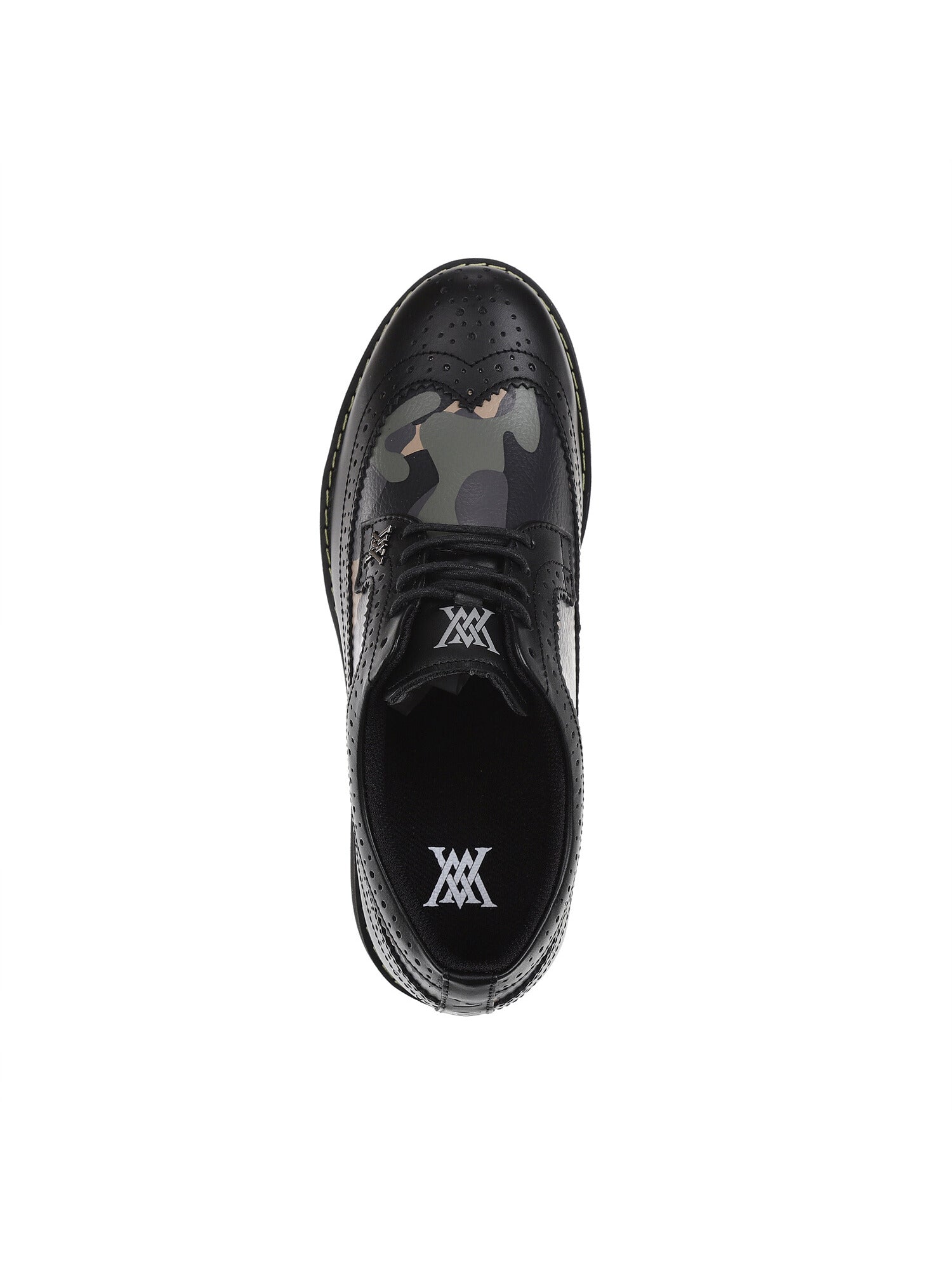 WOMEN Camo Wing Tip Brogue Shoes
