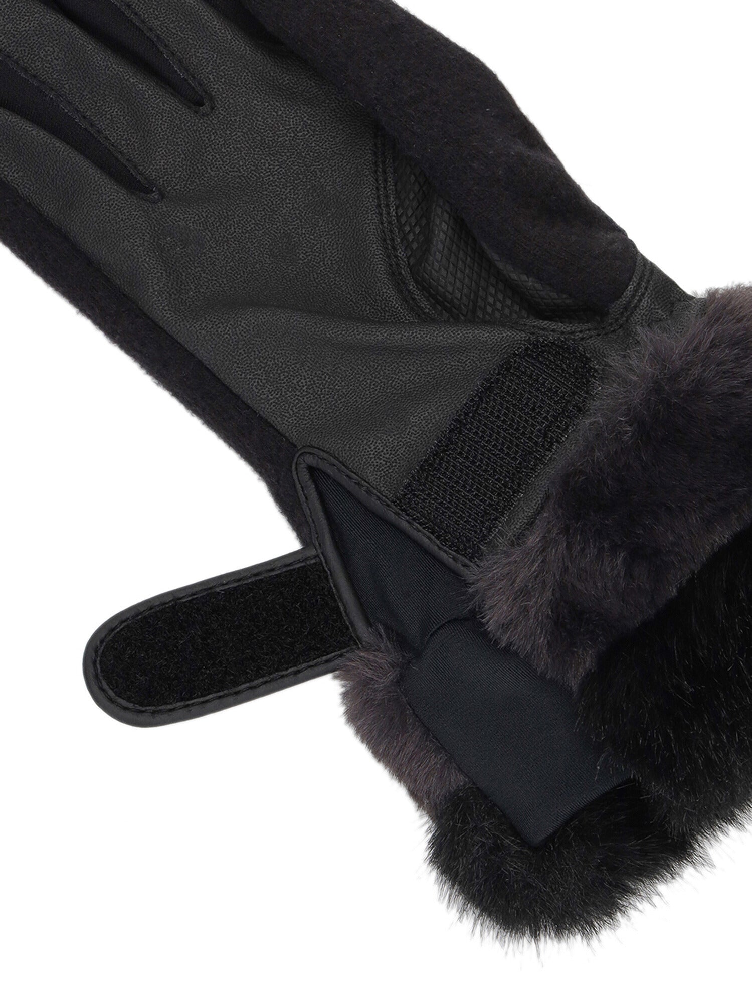 WOMEN FURRY GLOVES