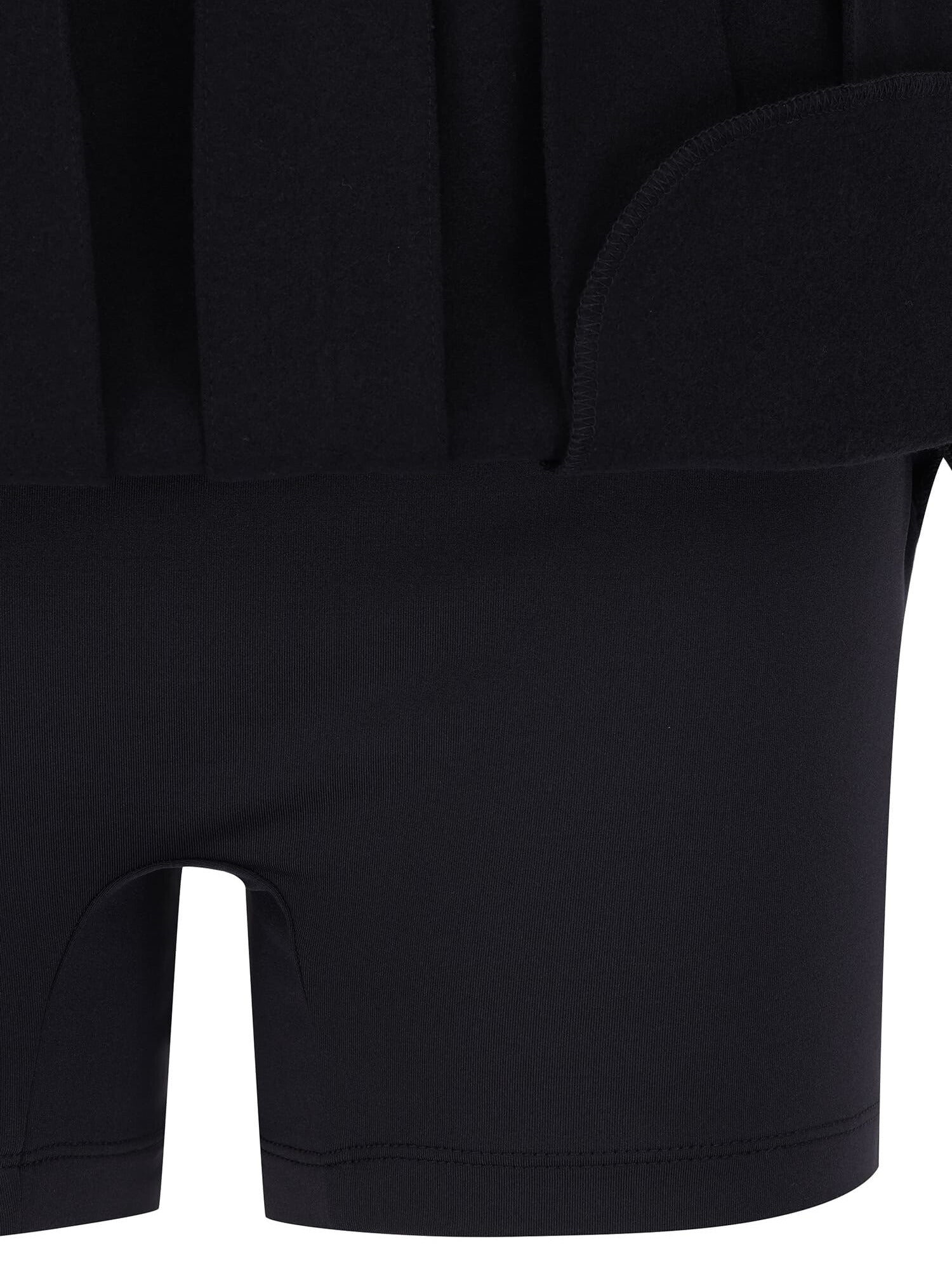 WOMEN WI BRUSHED FLEECE PLEATED SKIRT