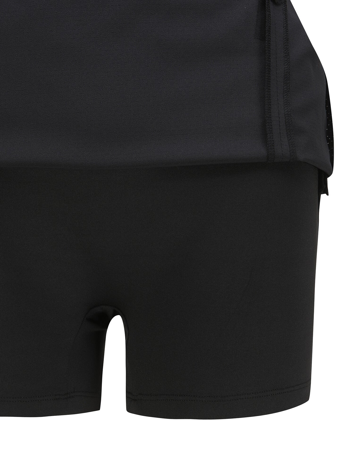 WOMEN SM BLACK FINISH H LINE SKIRT