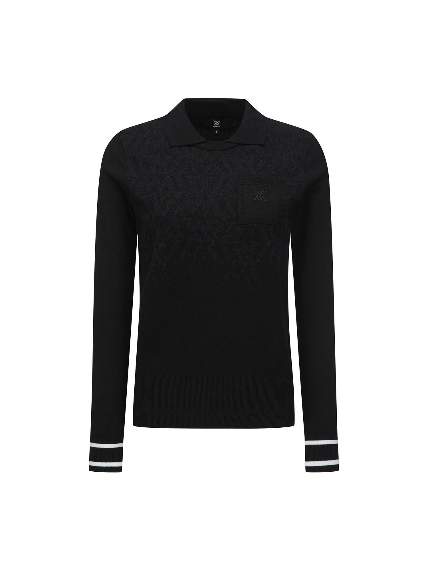 WOMEN FA LOGO PATTERN SWEATER