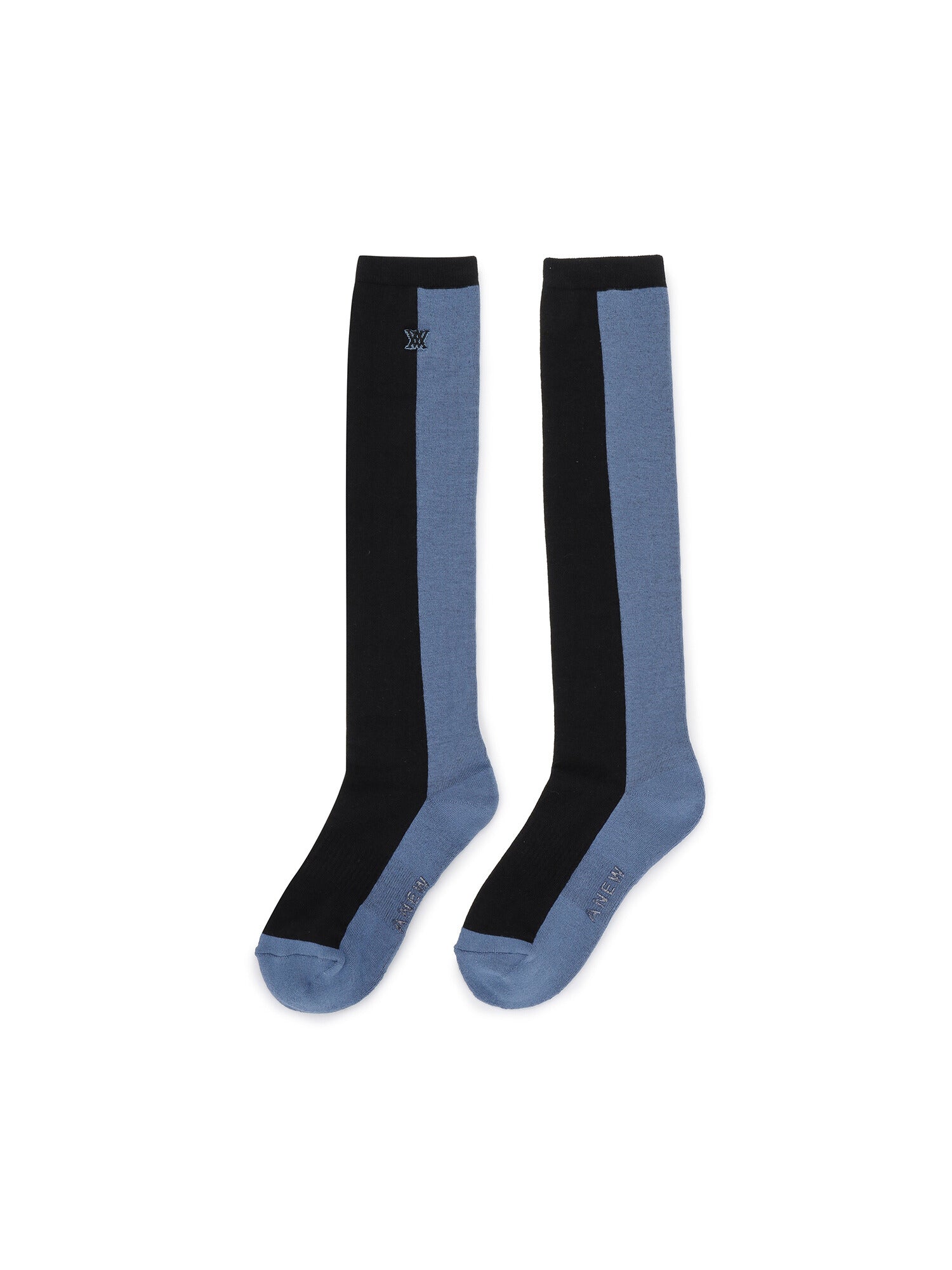 WOMEN COLOR BLOCK OVER KNEE SOCKS