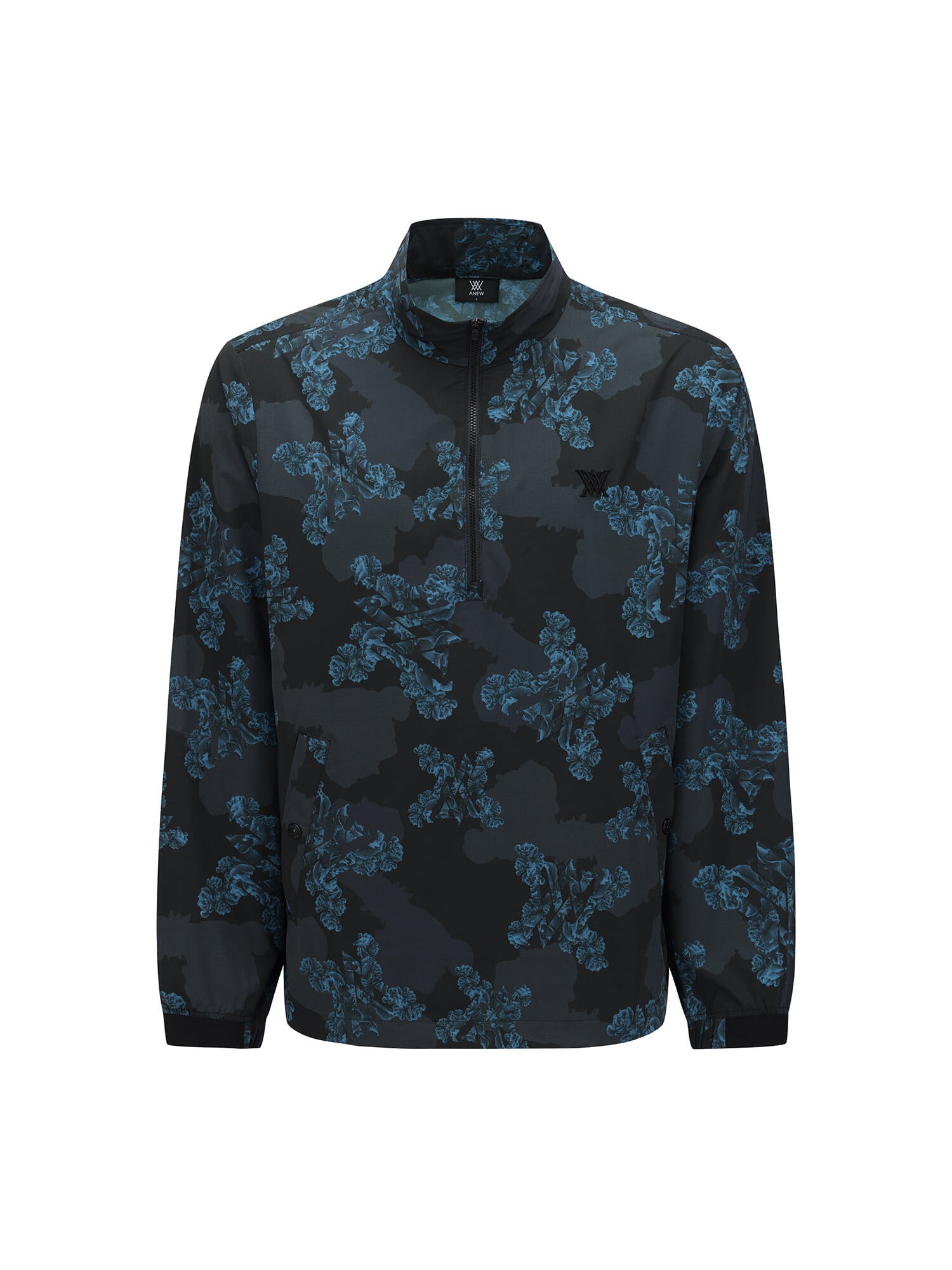 MEN FA FLOWER PATTERN ANORAK JACKET