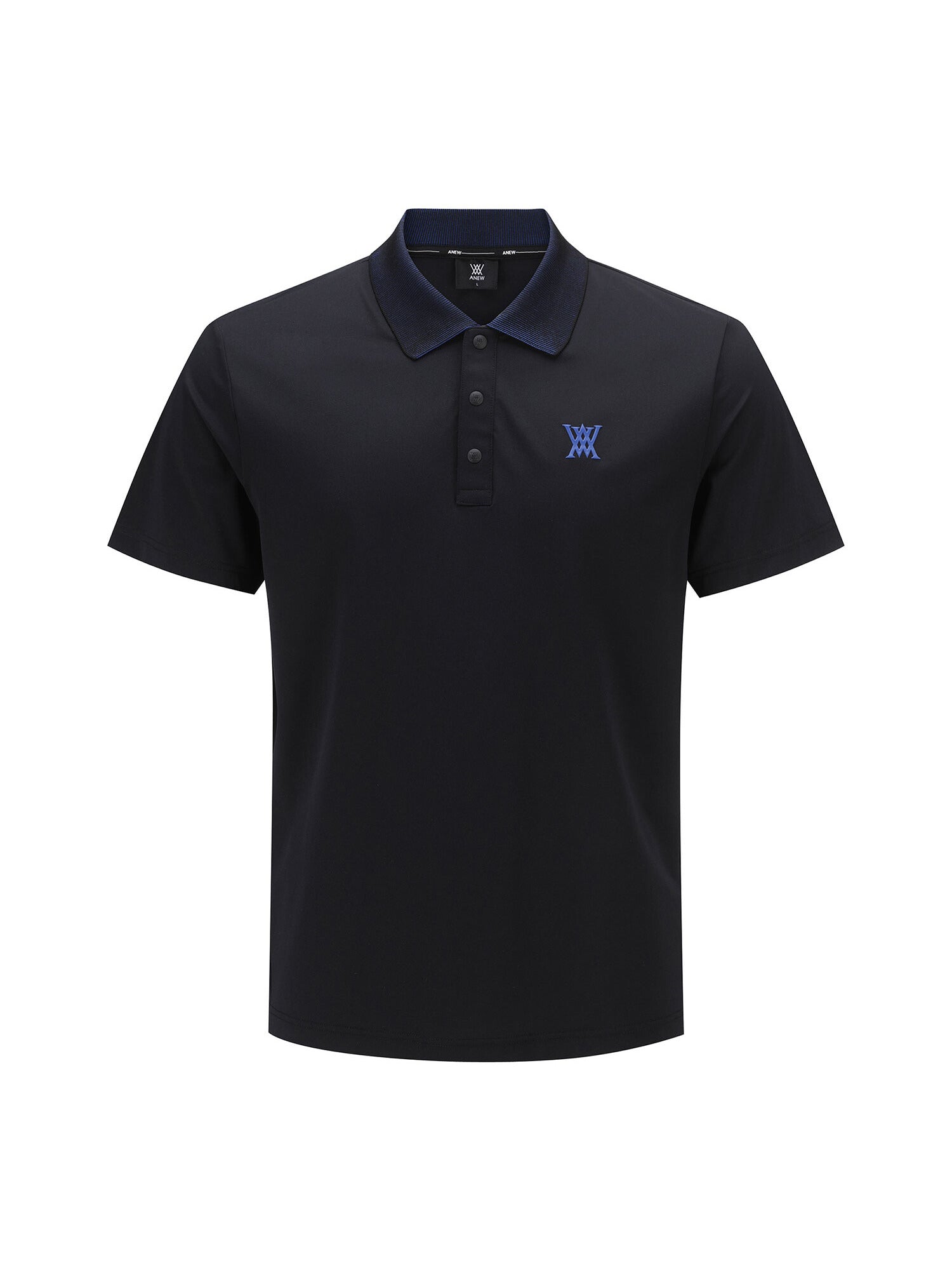 MEN COLLAR POINT SHORT T-SHIRT