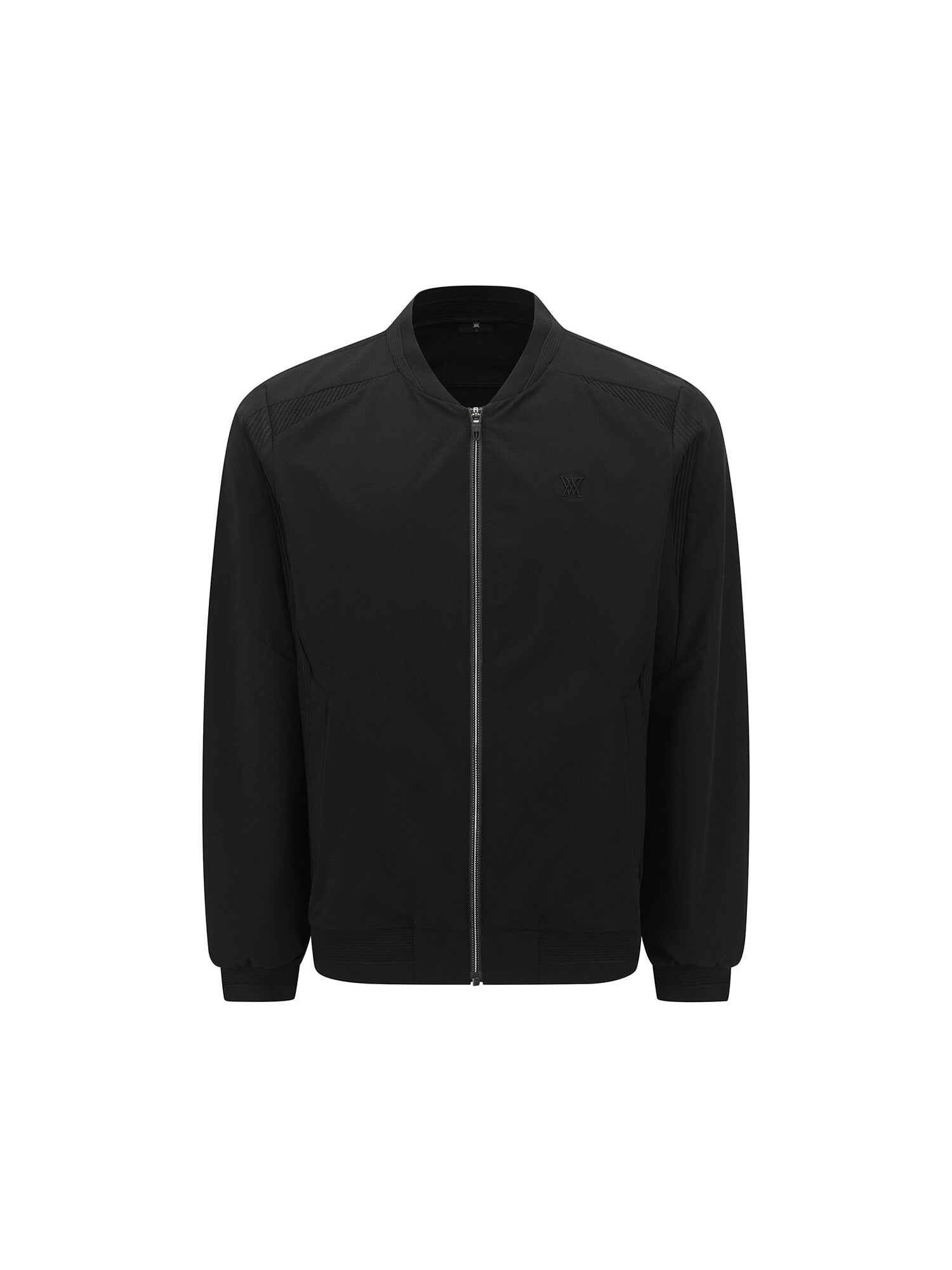 【我流片手】ANEW GOLF ブラックメンズジャケット袖取り外し可能 MEN OUTER