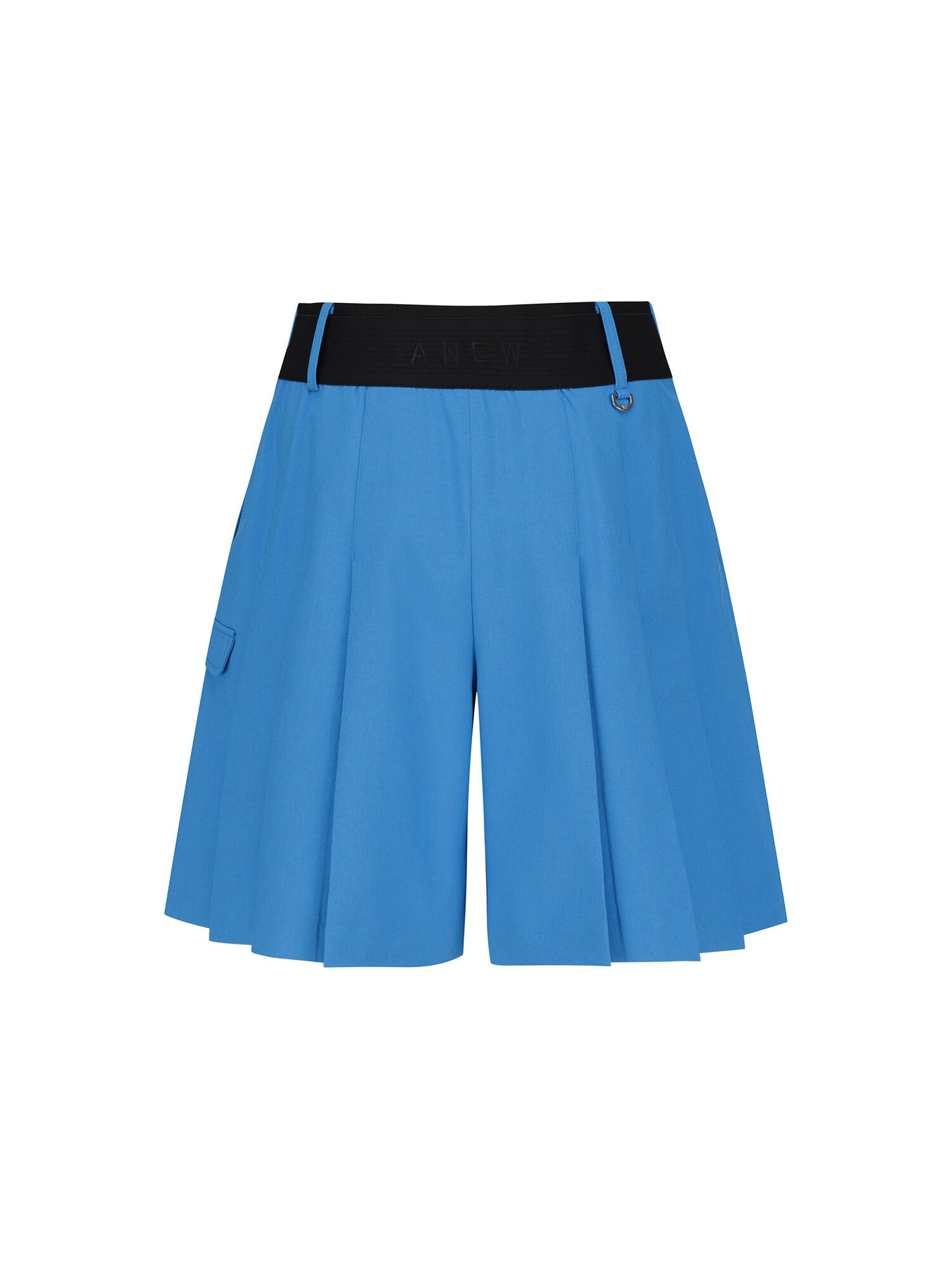 WOMEN FA BACK PLEATED HALF PANTS