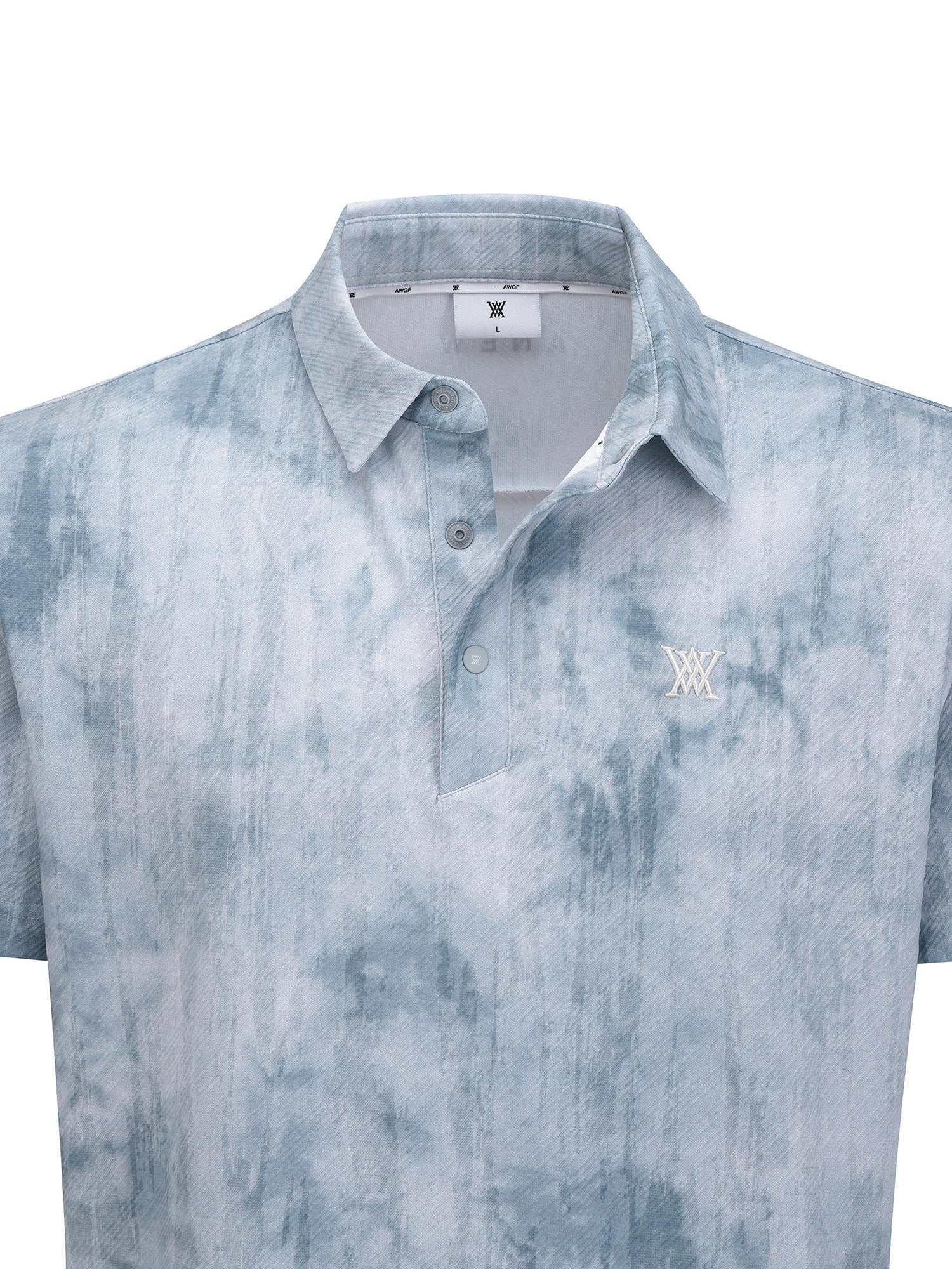 MEN SMOKE PATTERN T-SHIRT