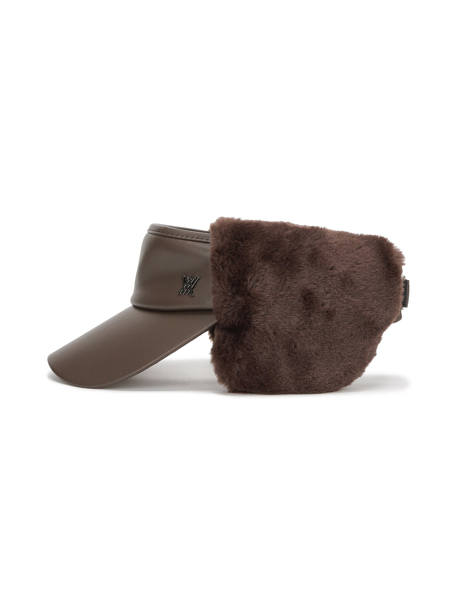 WOMEN WIDEN FUR VISOR