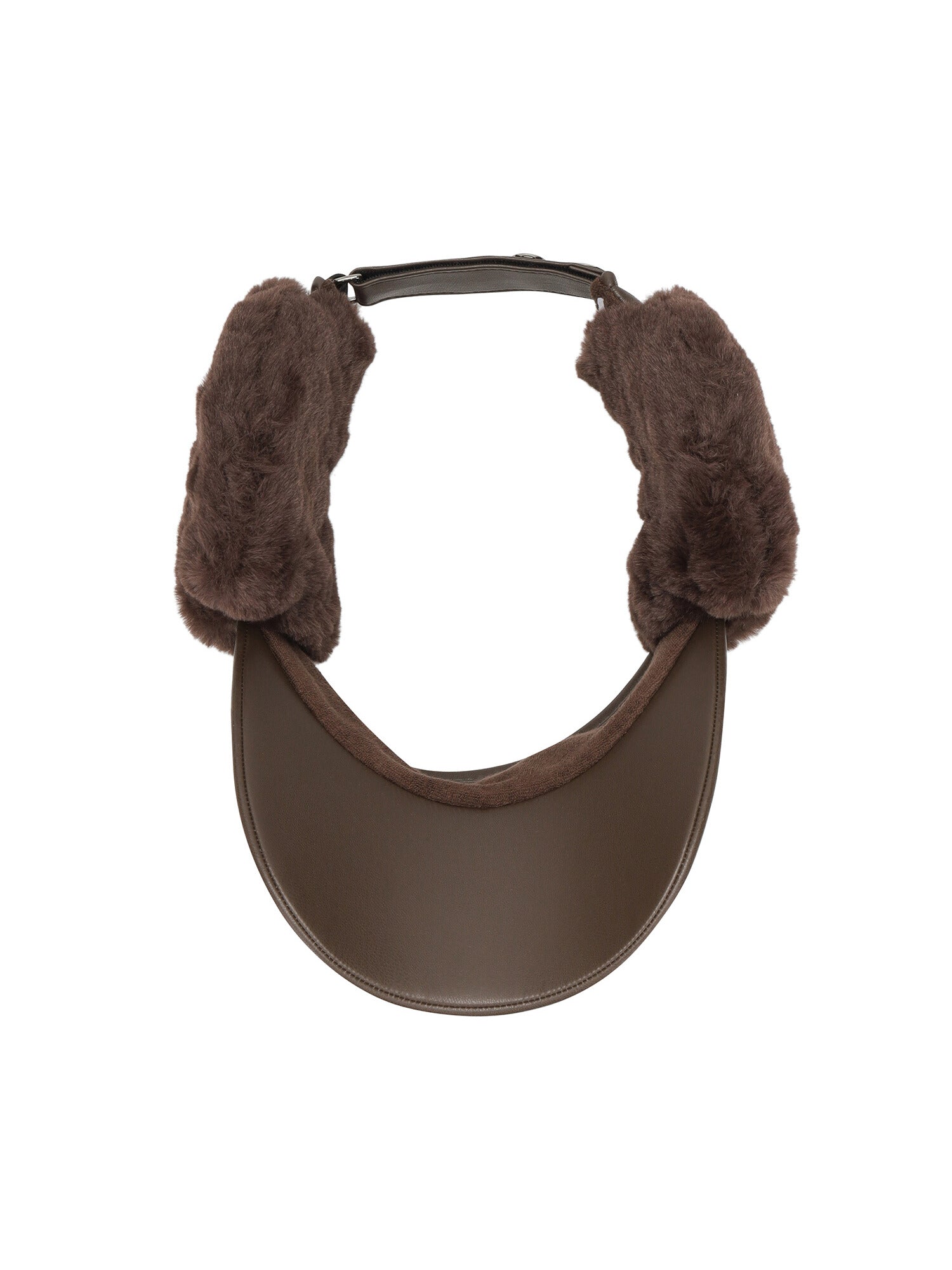 WOMEN WIDEN FUR VISOR