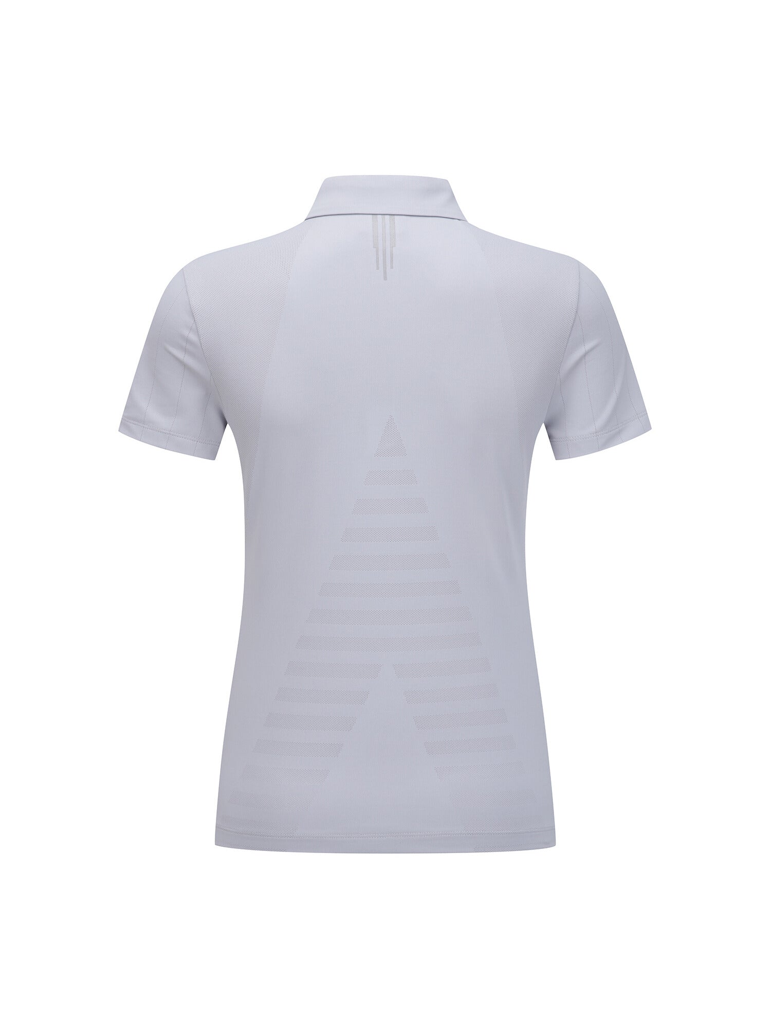WOMEN SM BLACK FINISH JACQUARD SHORT T-SHIRT