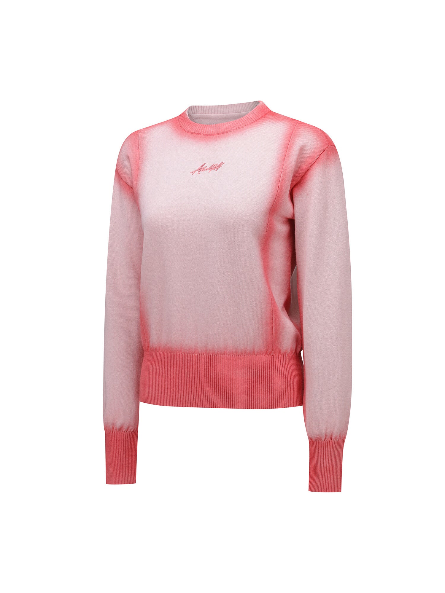 WOMEN VIVID DYEING PULLOVER