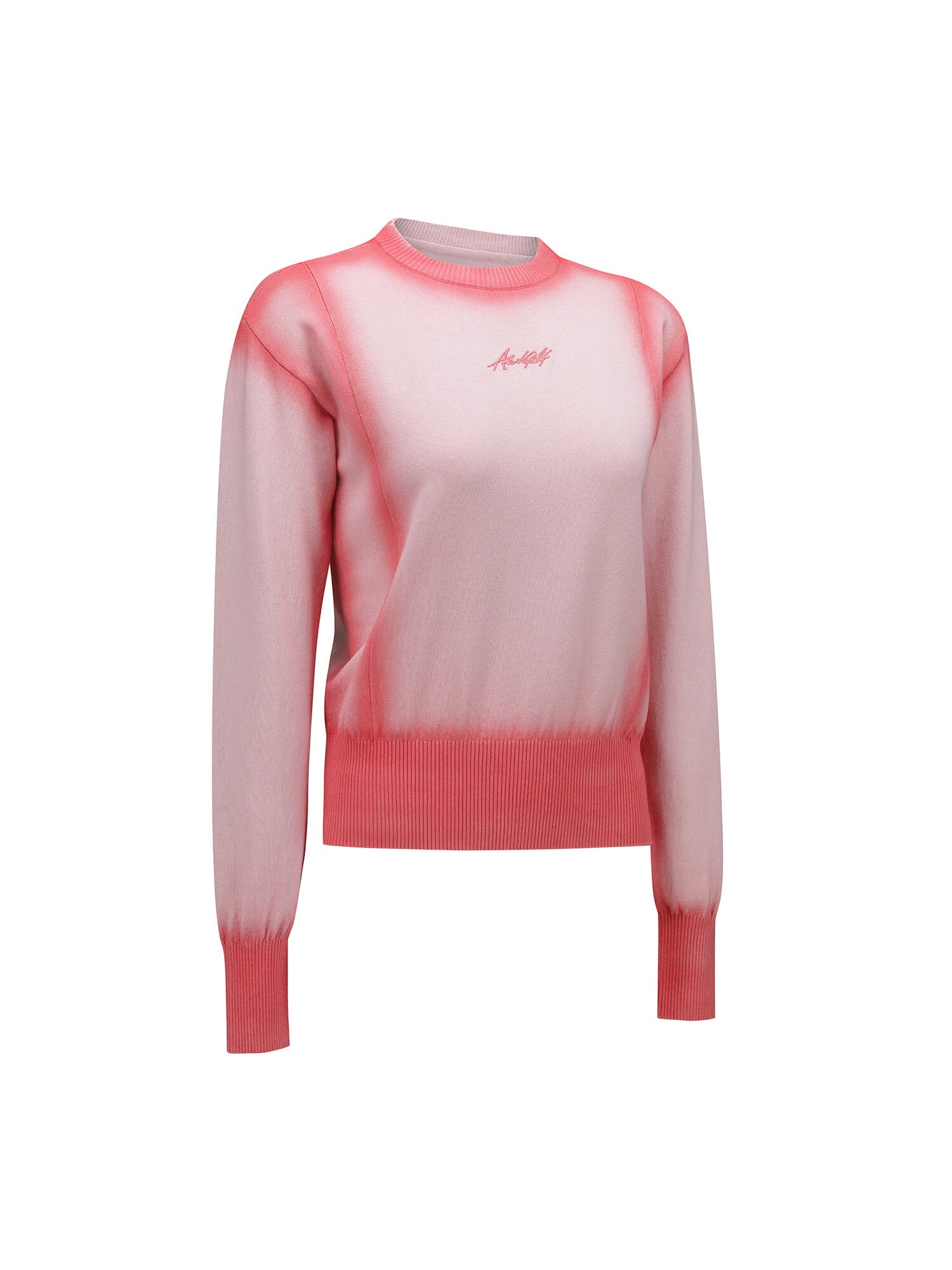 WOMEN VIVID DYEING PULLOVER