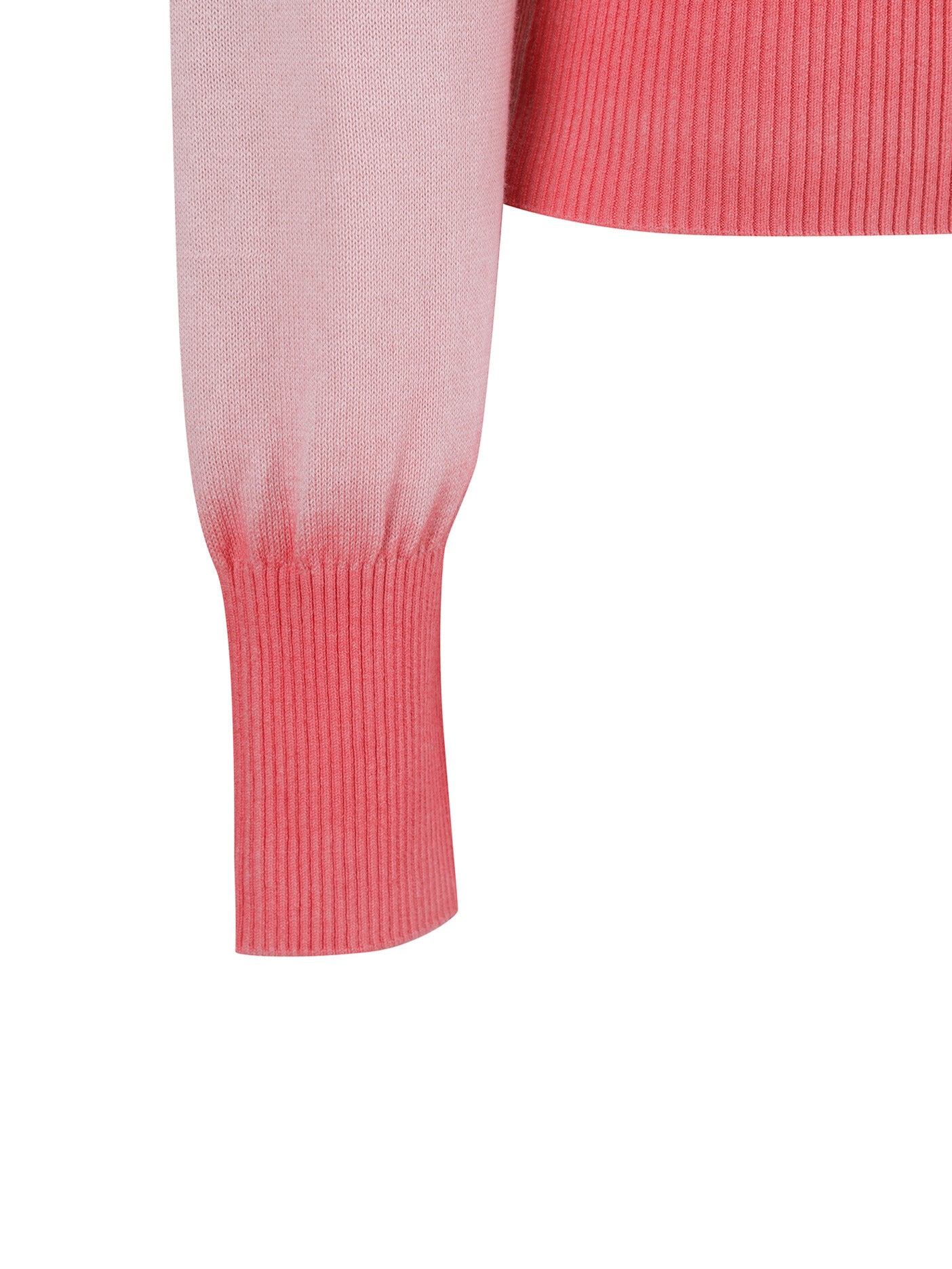 WOMEN VIVID DYEING PULLOVER