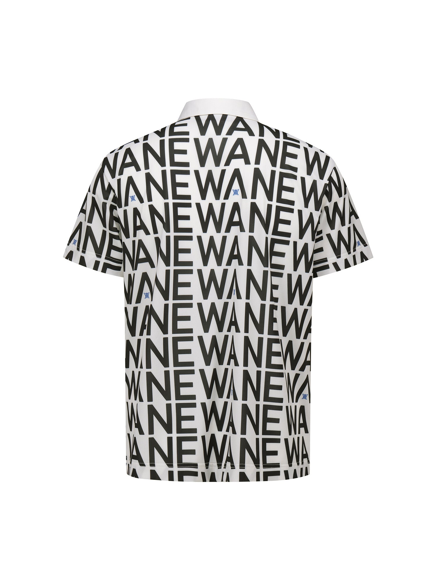 MEN SM LOGO PATTERN SHORT T-SHIRT