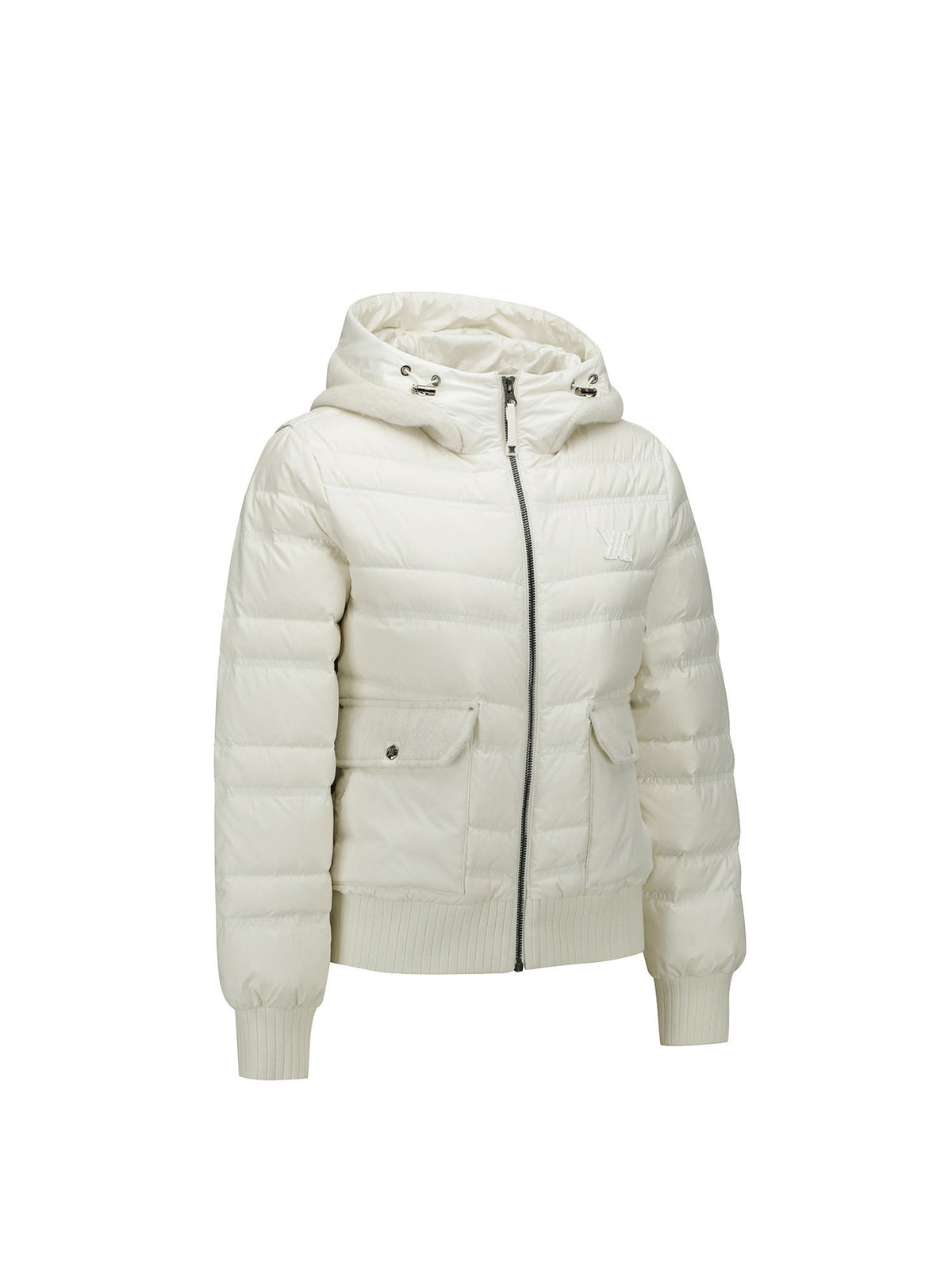 WOMEN WI HYBRID HOODED DOWN JACKET