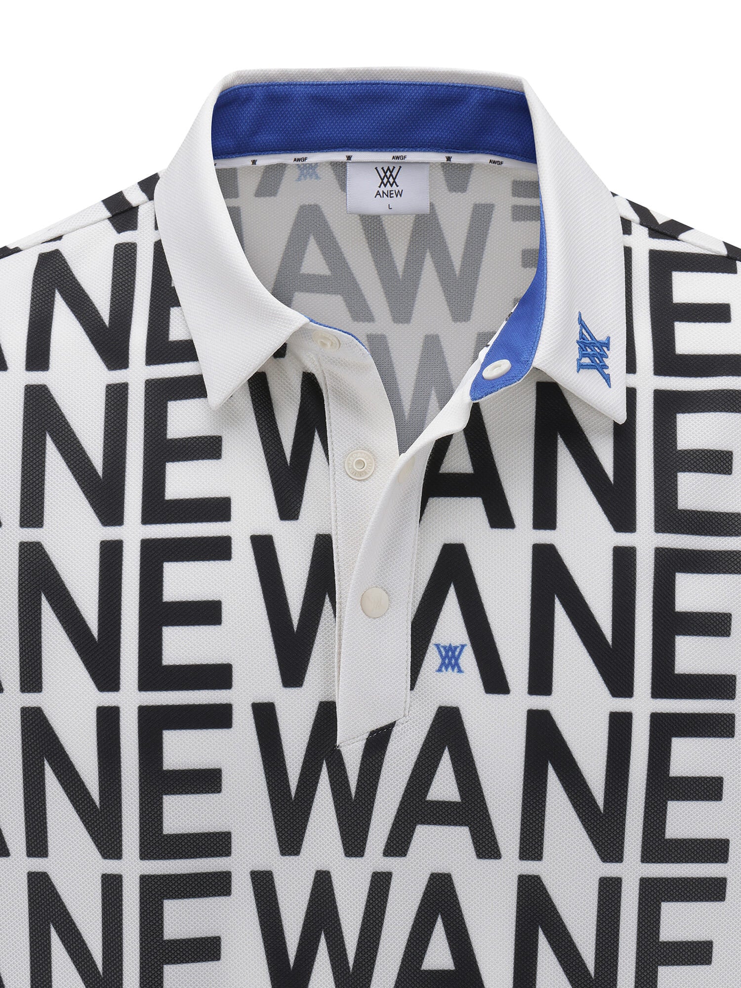 MEN SM LOGO PATTERN SHORT T-SHIRT
