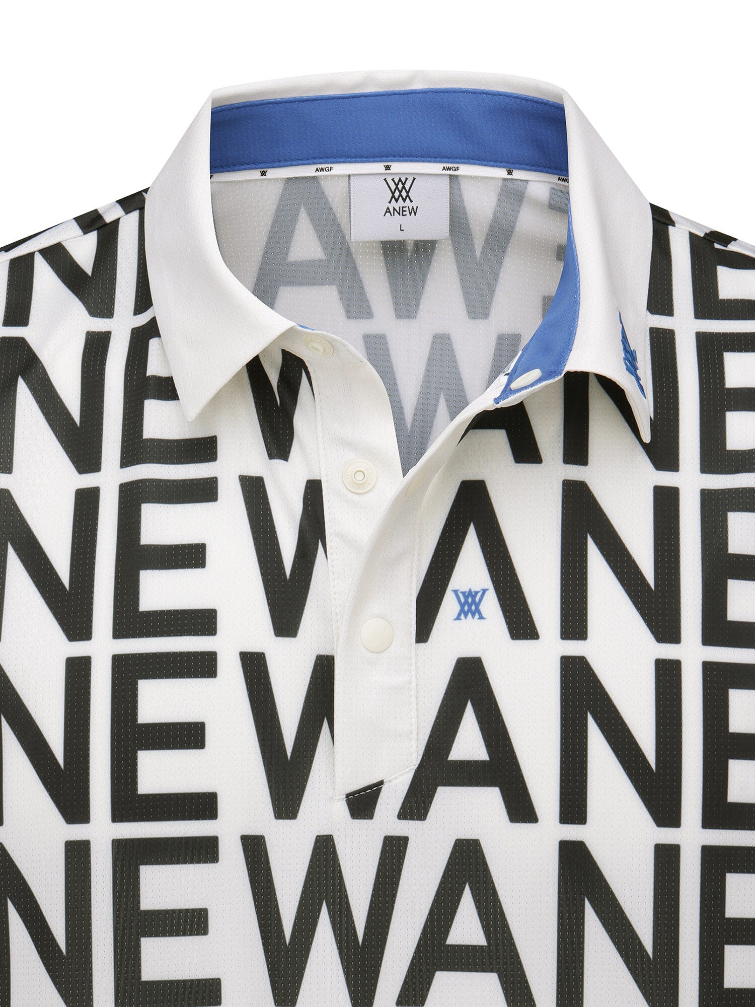 MEN SM LOGO PATTERN SHORT T-SHIRT