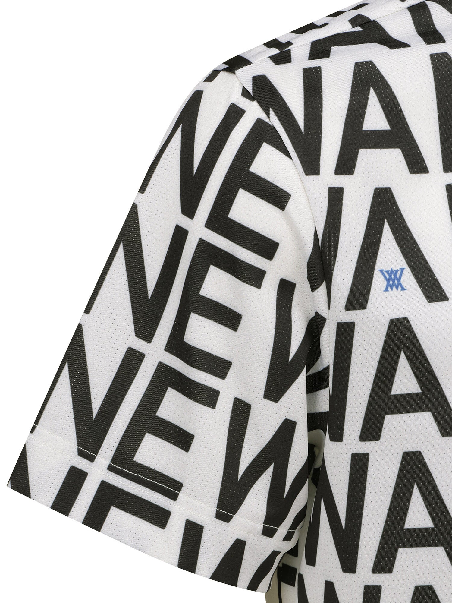 MEN SM LOGO PATTERN SHORT T-SHIRT