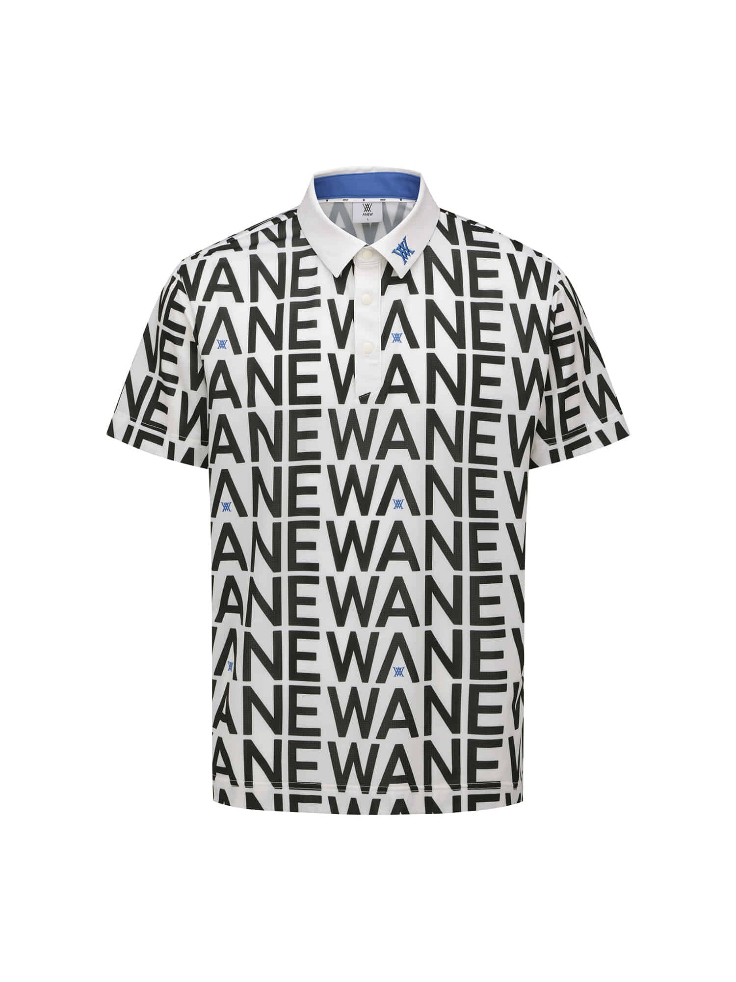 MEN SM LOGO PATTERN SHORT T-SHIRT