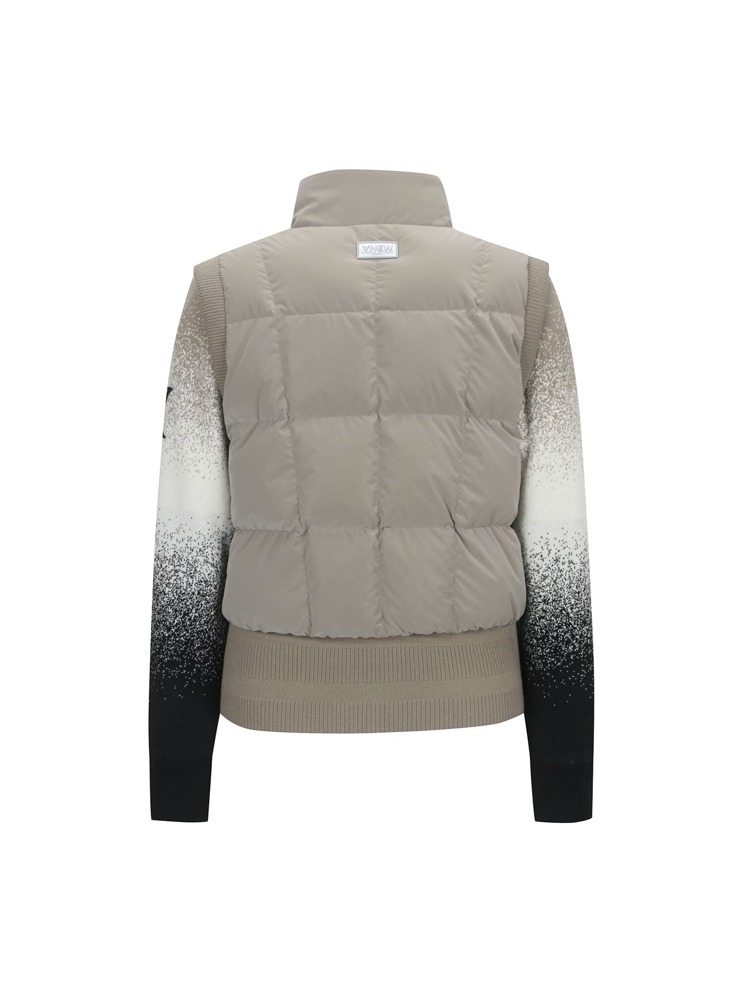 WOMEN GRADATION KNIT DOWN HYBRID JK