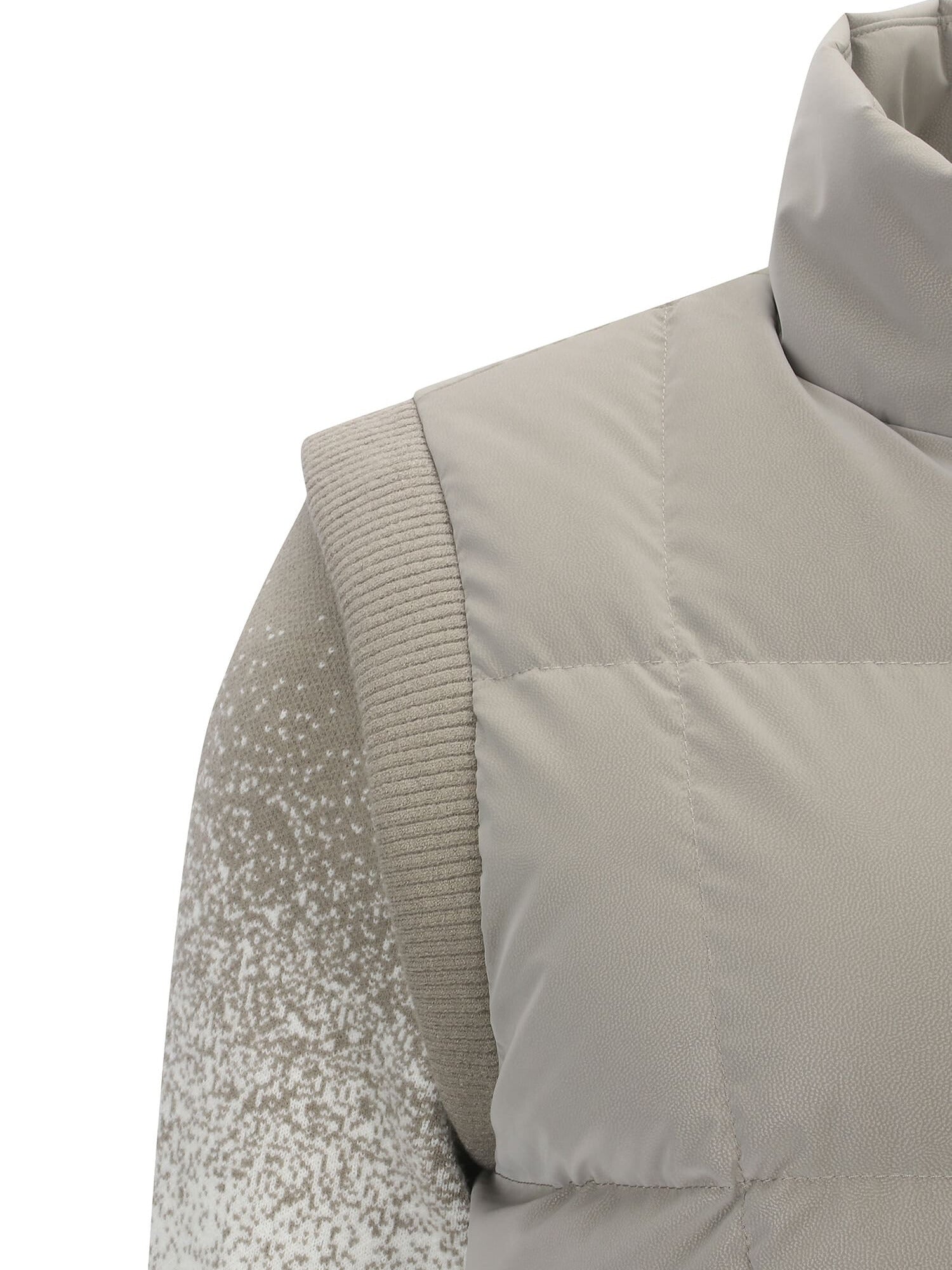 WOMEN GRADATION KNIT DOWN HYBRID JK