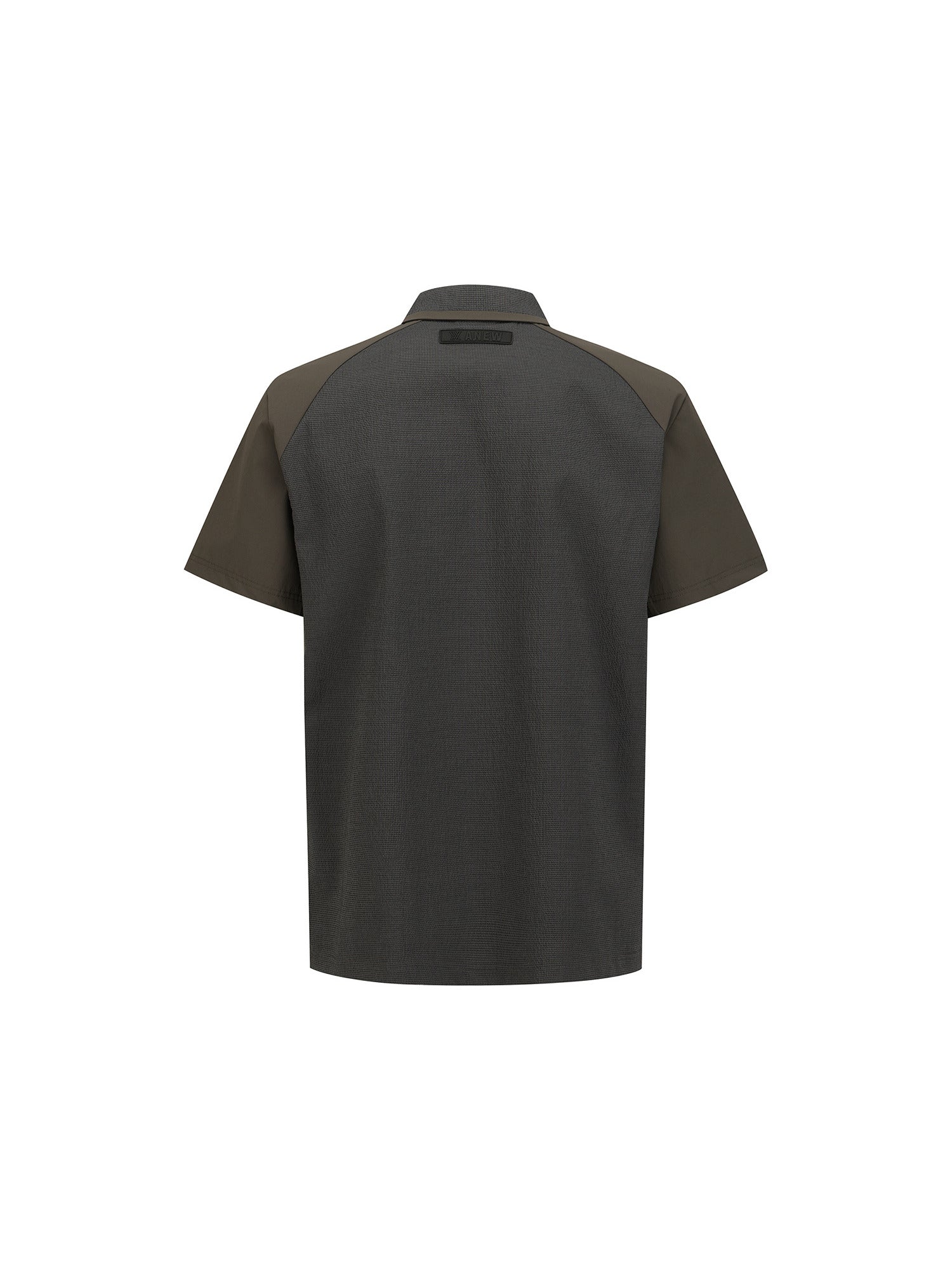 ☆ANEW GOLF☆ アニューロゴポイントポロシャツ MEN BACK LOGO POINT T-SHIRT