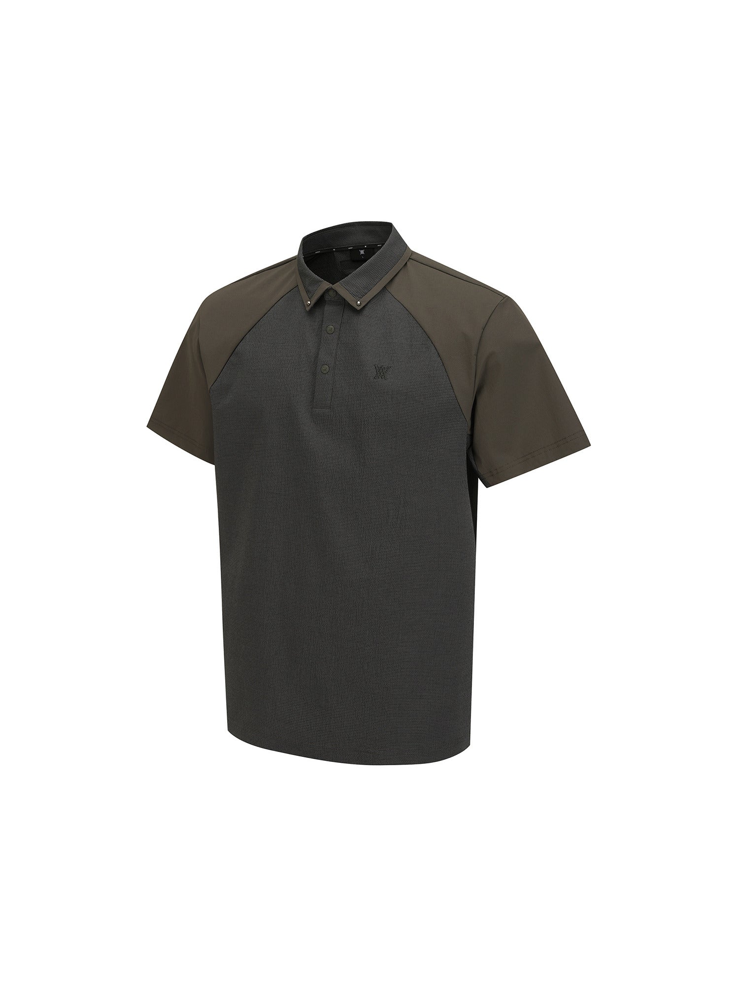 ☆ANEW GOLF☆ アニューロゴポイントポロシャツ MEN BACK LOGO POINT T-SHIRT