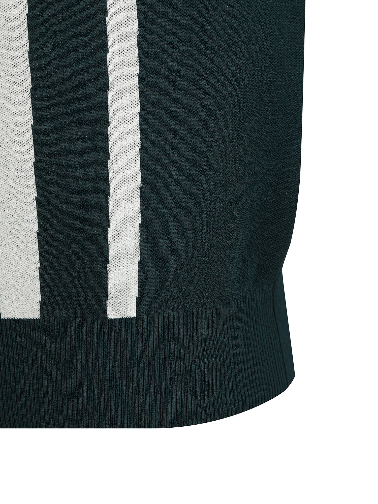 MEN LINE BLOCKED ROUND SWEATER