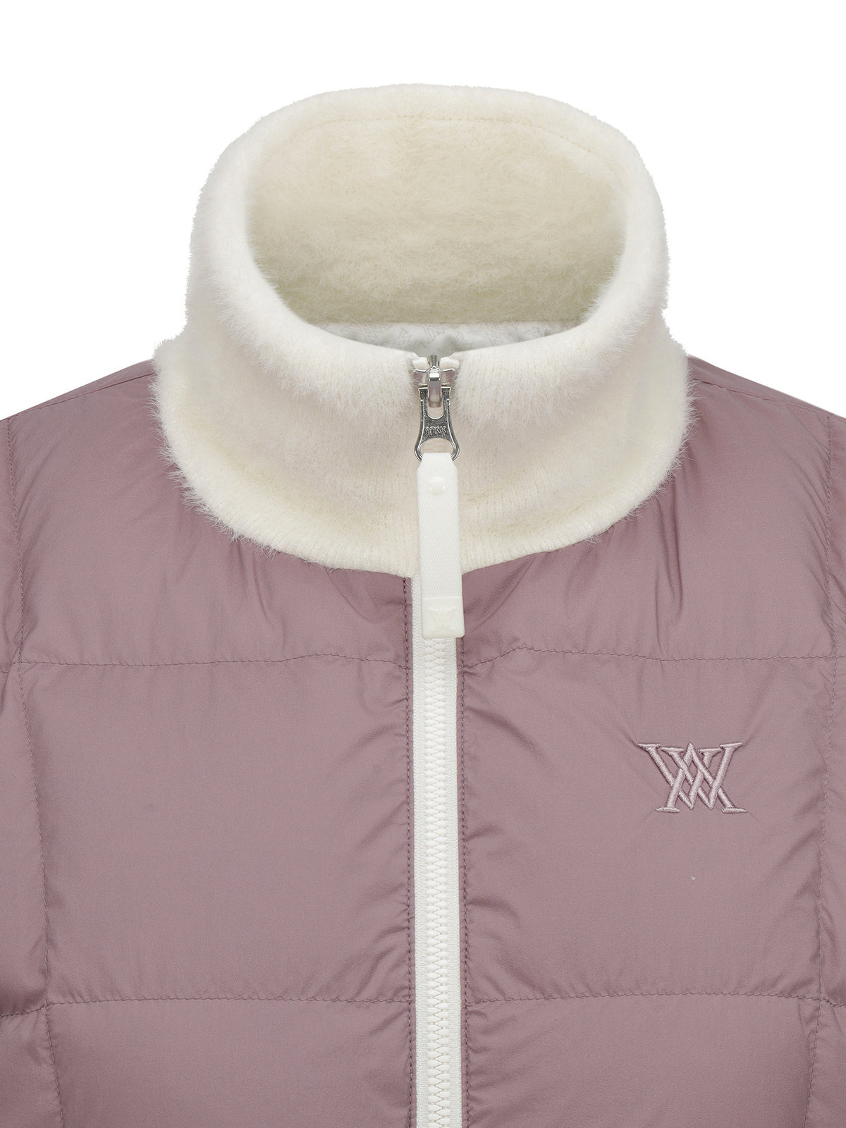 WOMEN WI HYBRID HIGH NECK DOWN JACKET