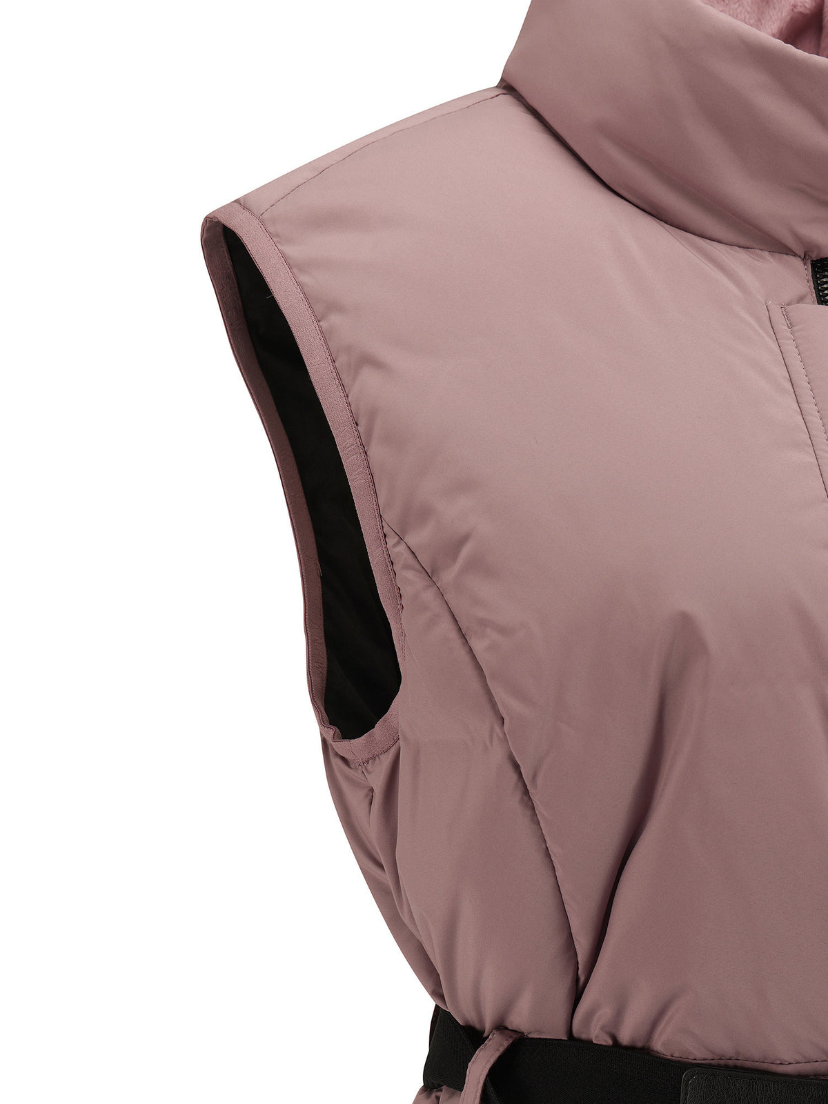 WOMEN LONG DOWN VEST