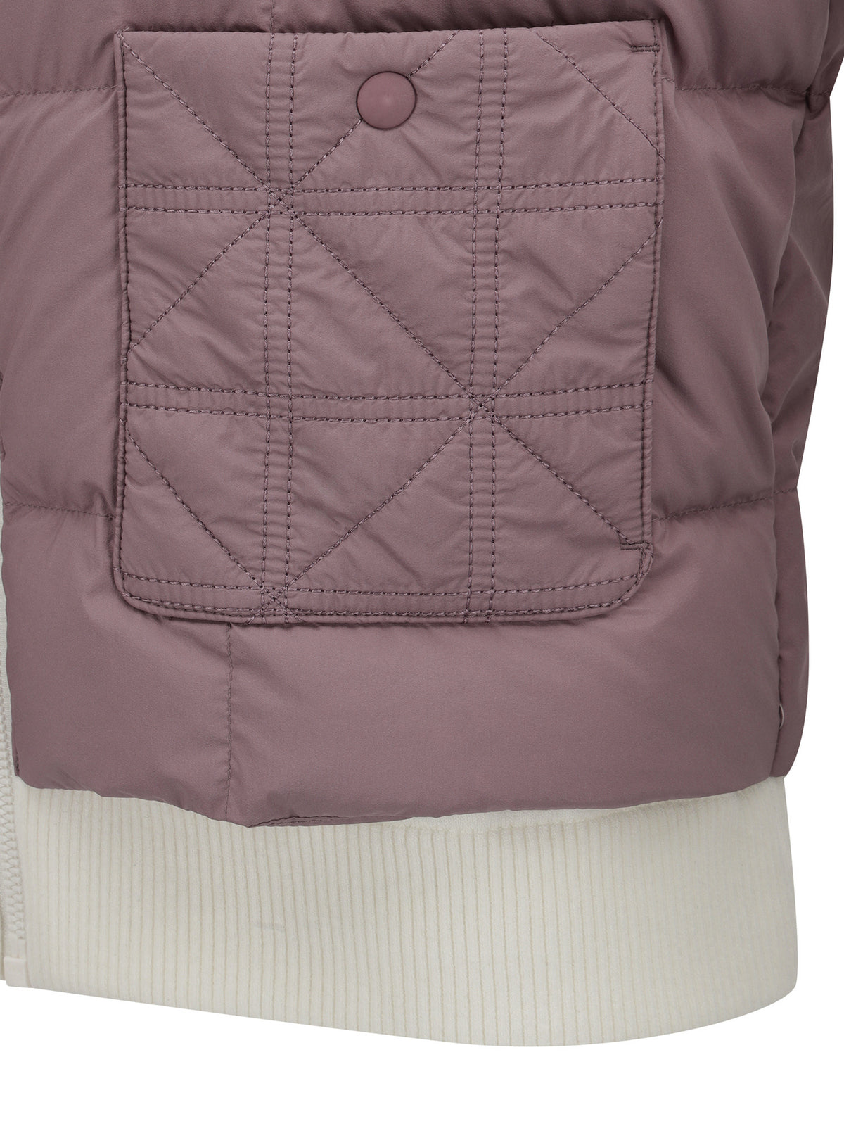 WOMEN WI HYBRID HIGH NECK DOWN JACKET