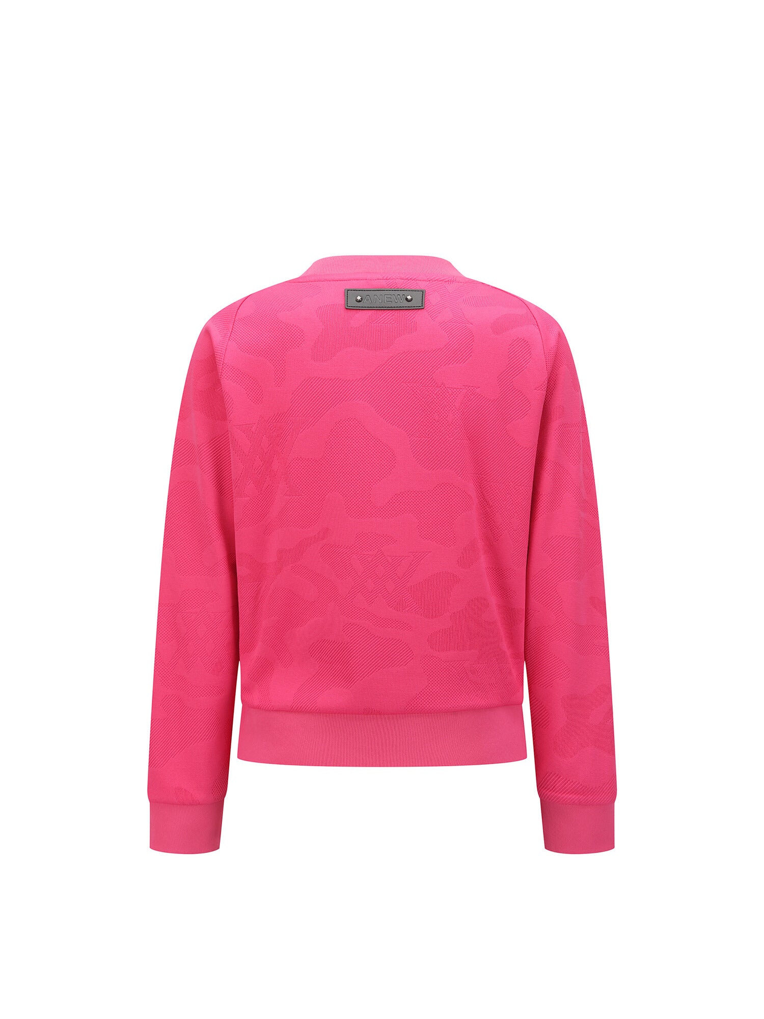 WOMEN SP CAMO JACQUARD SWEATSHIRT