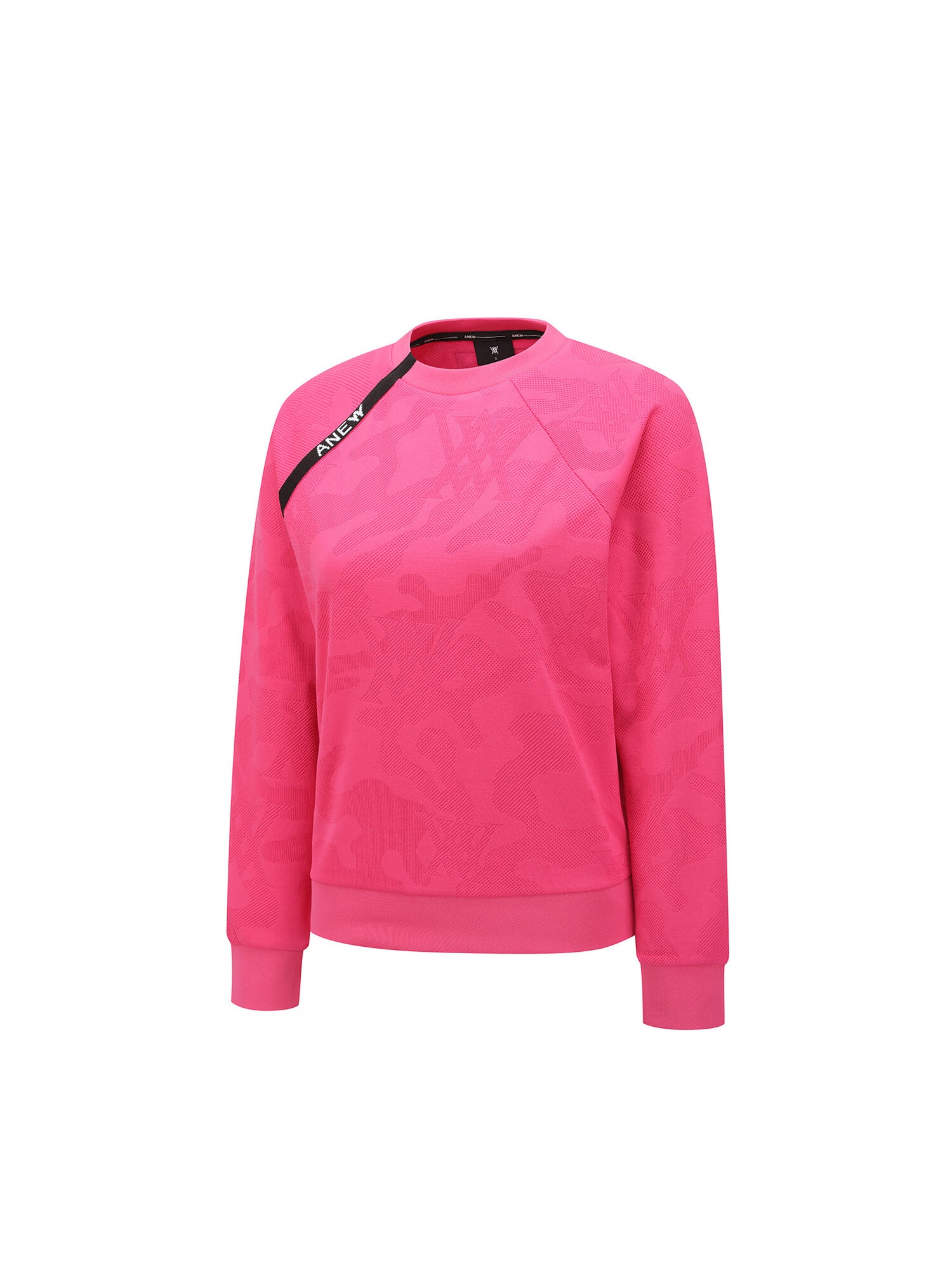 WOMEN SP CAMO JACQUARD SWEATSHIRT