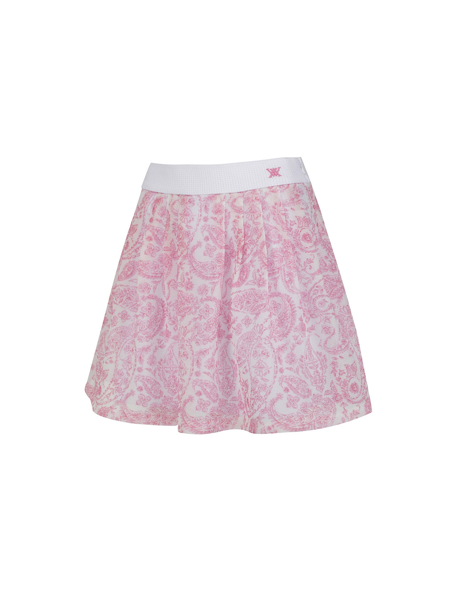 WOMEN PAISLEY FLARE SKIRT