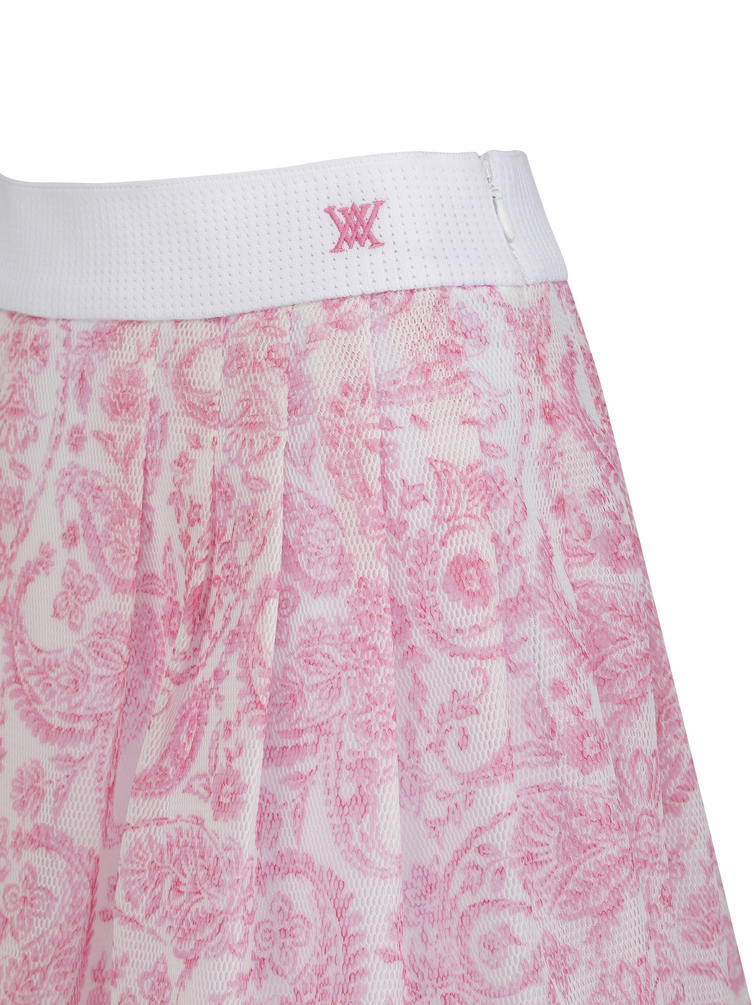 WOMEN PAISLEY FLARE SKIRT