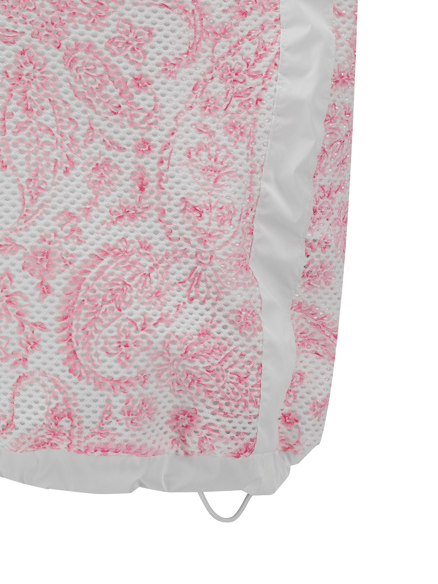 WOMEN PAISLEY MESH T-SHIRT