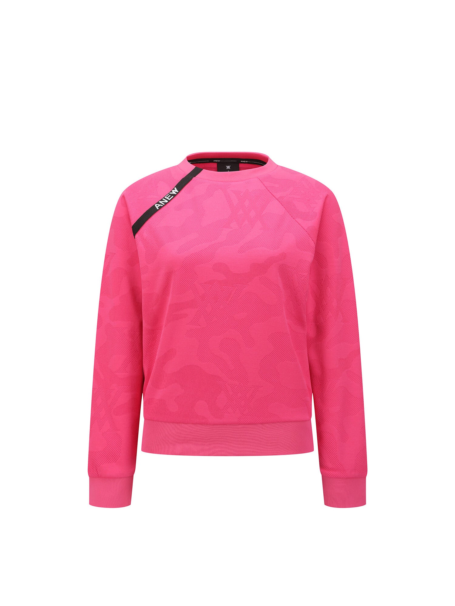 WOMEN SP CAMO JACQUARD SWEATSHIRT