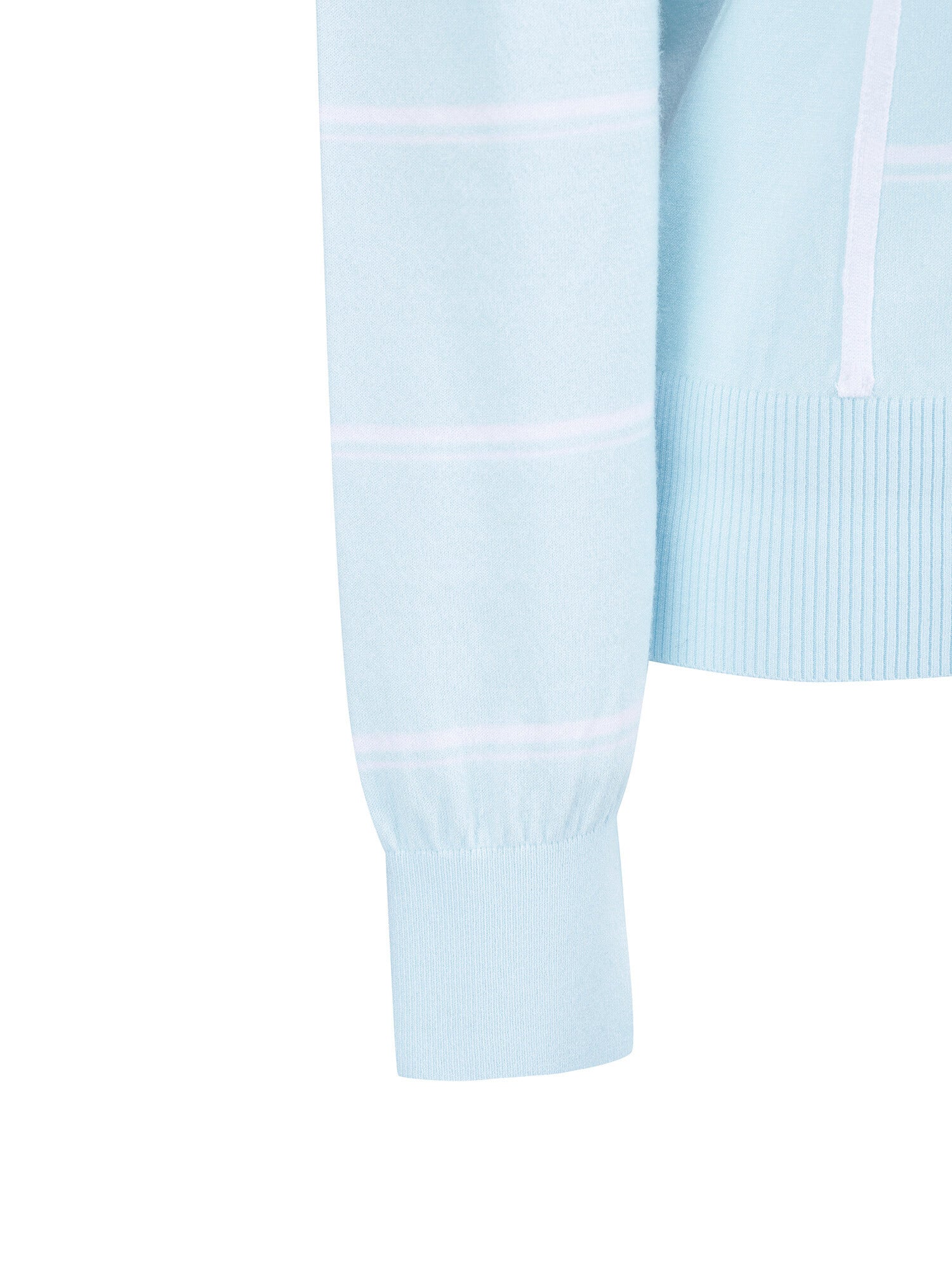 WOMEN STRIPE ROUND SWEATER