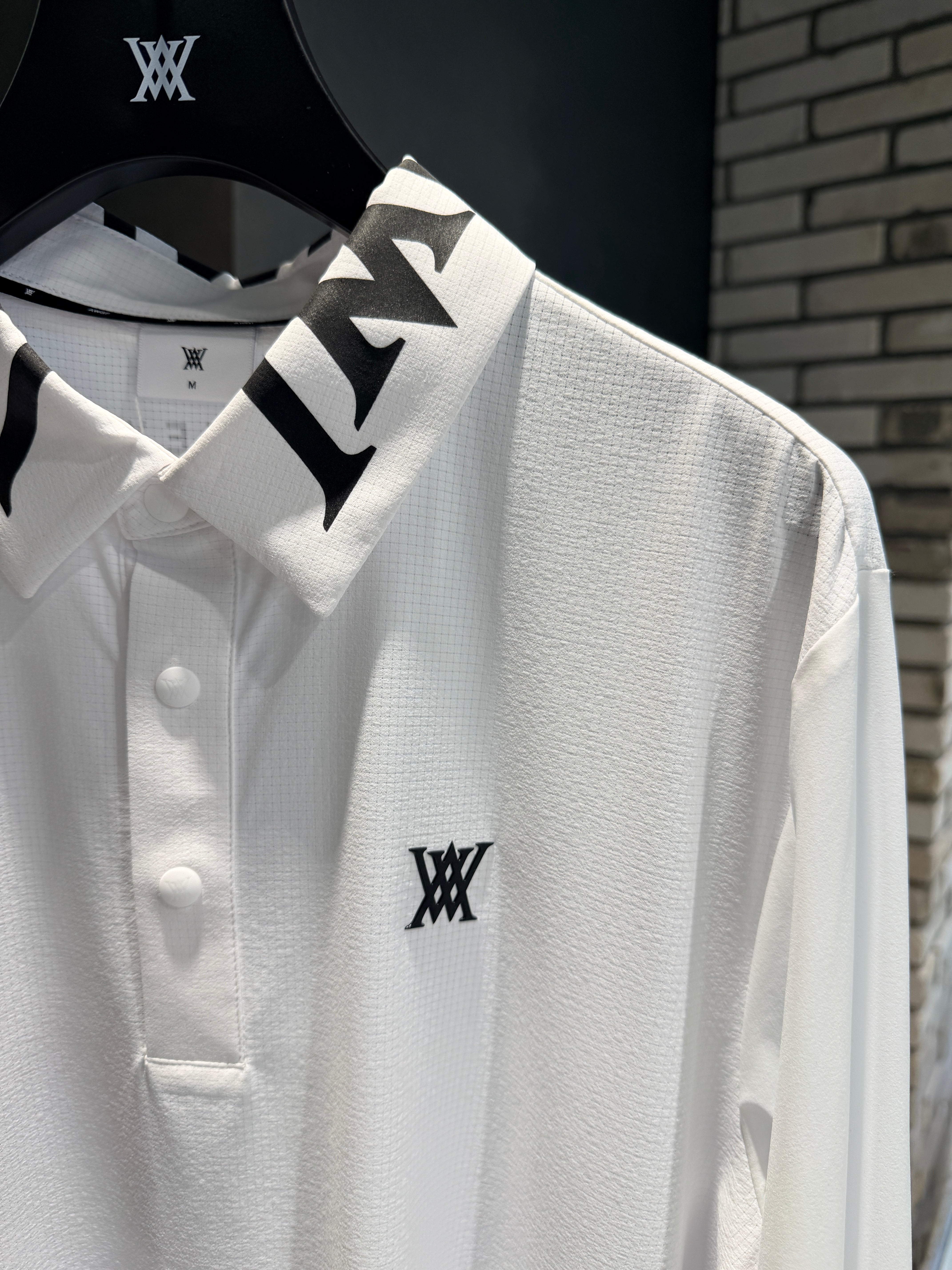 MEN COLLAR POINT LONG T-SHIRT