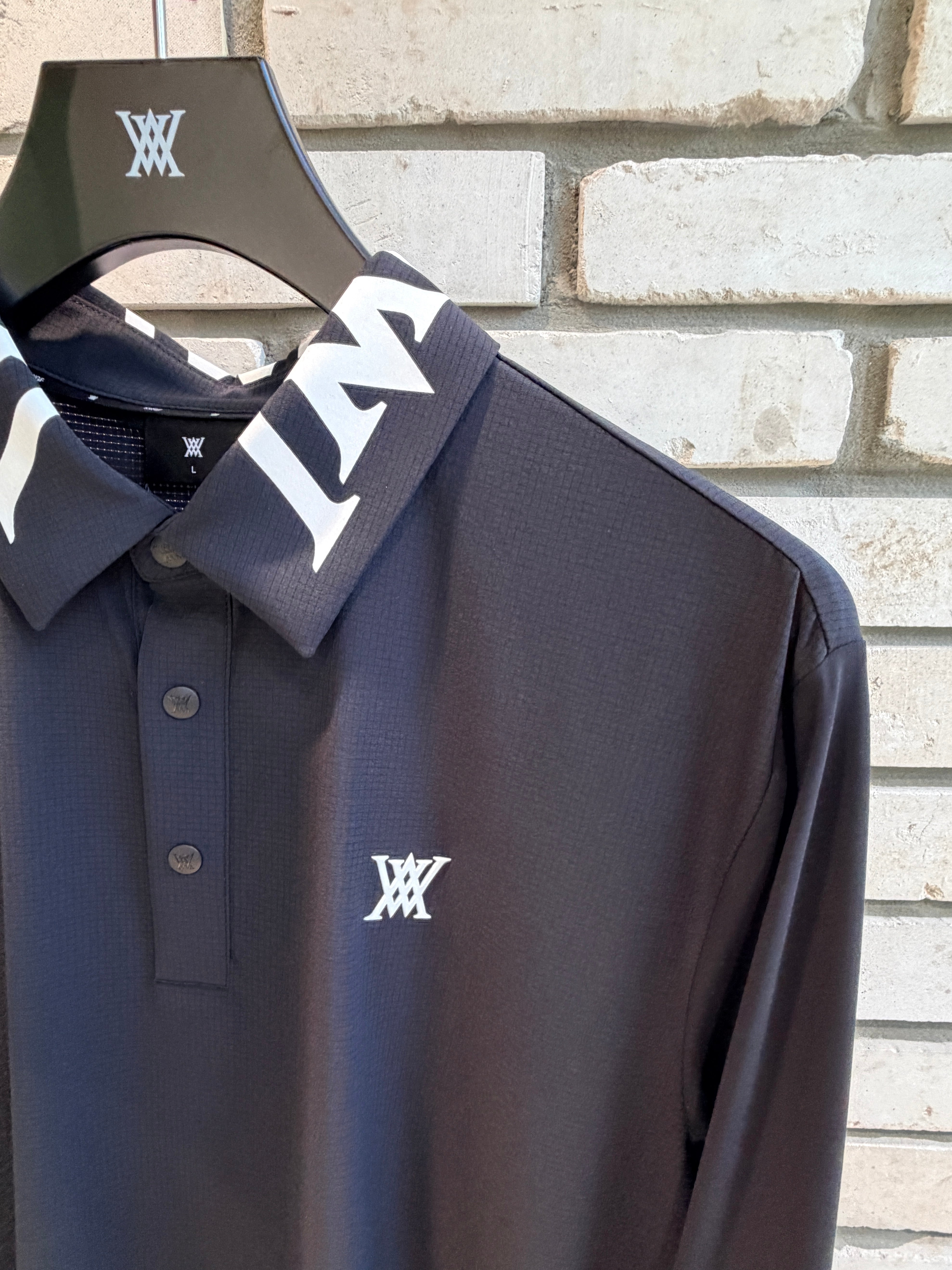 MEN COLLAR POINT LONG T-SHIRT