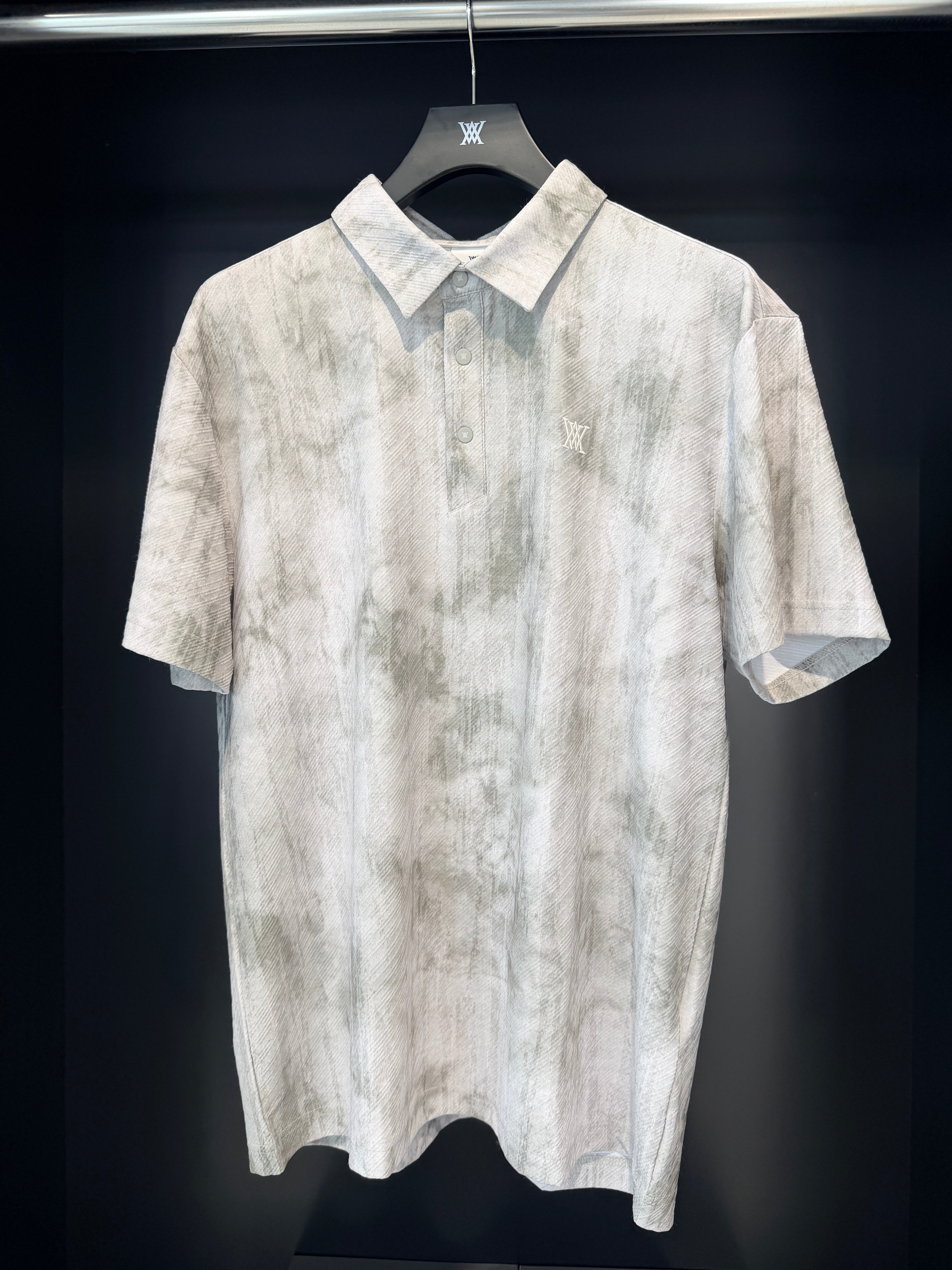 MEN SMOKE PATTERN T-SHIRT