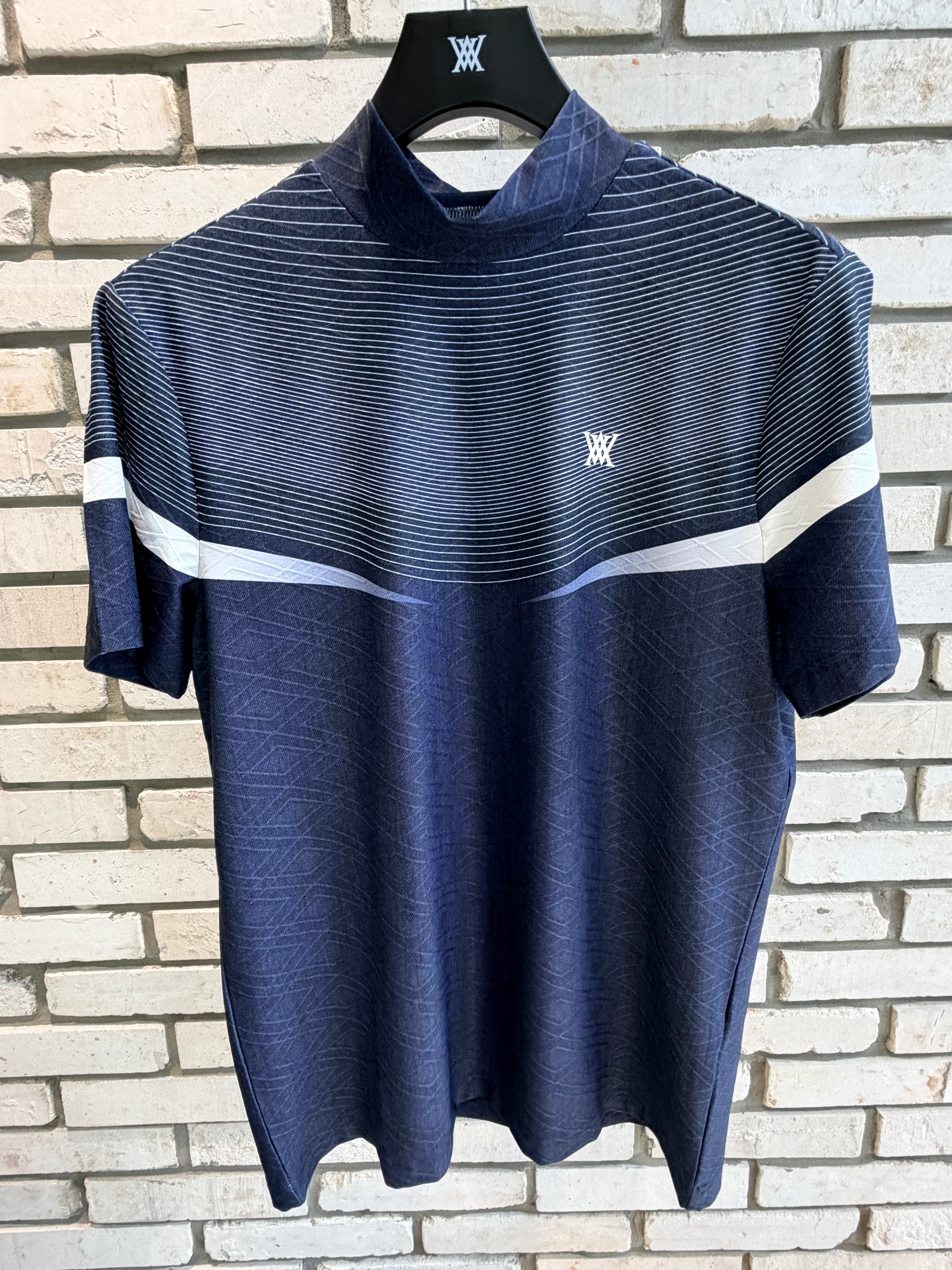 MEN MOCK NECK SHORT SLEEVE T-SHIRT