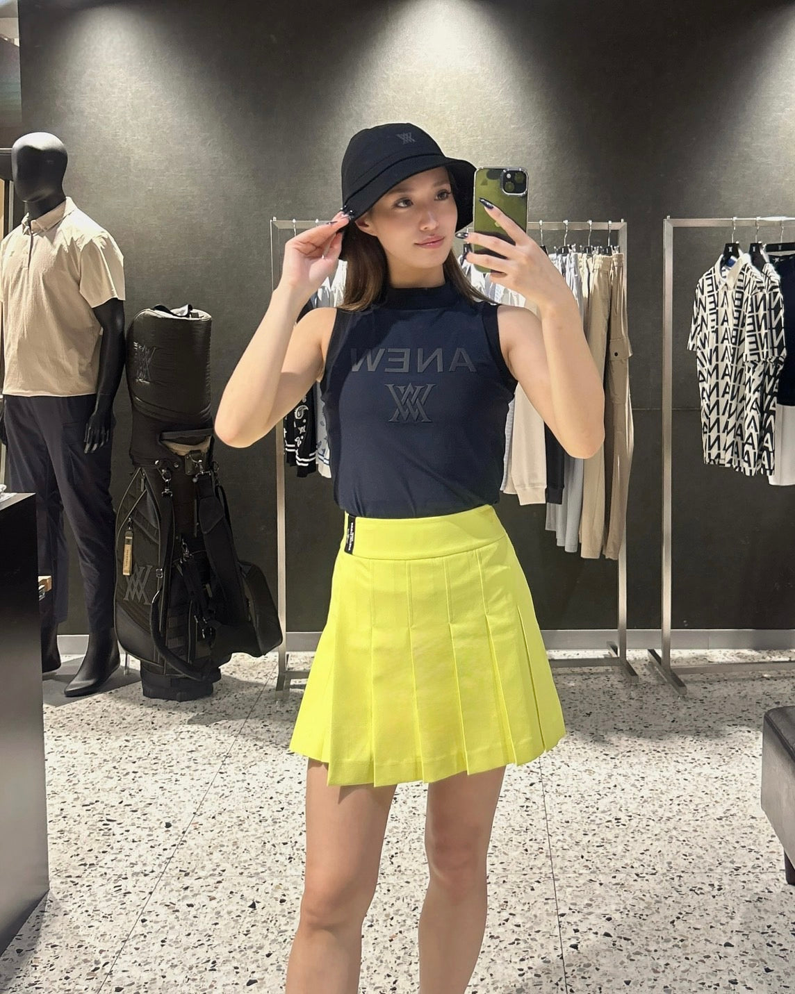 WOMEN SLEEVELESS MOCK NECK SHIRT JAPAN LIMITED